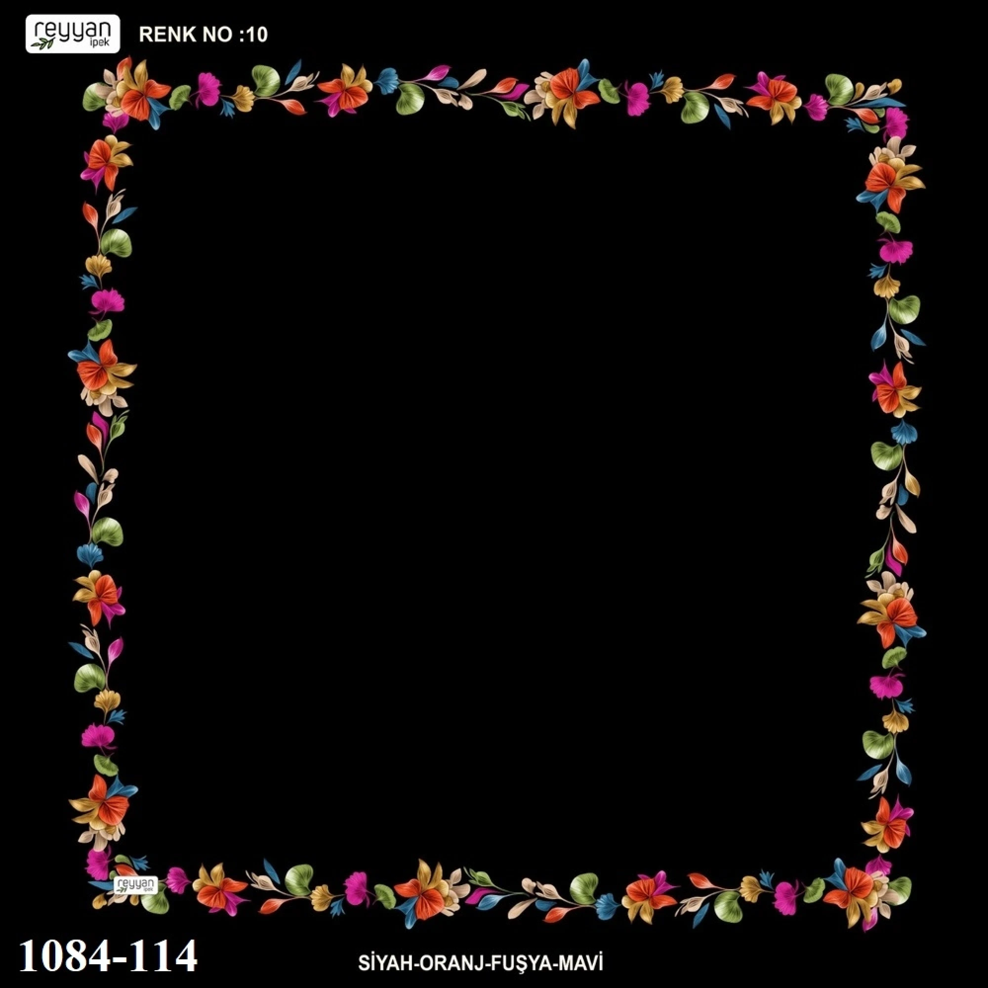 Reyyan İpek İçi Boş Desenli Oyalık Yazma 1084-114