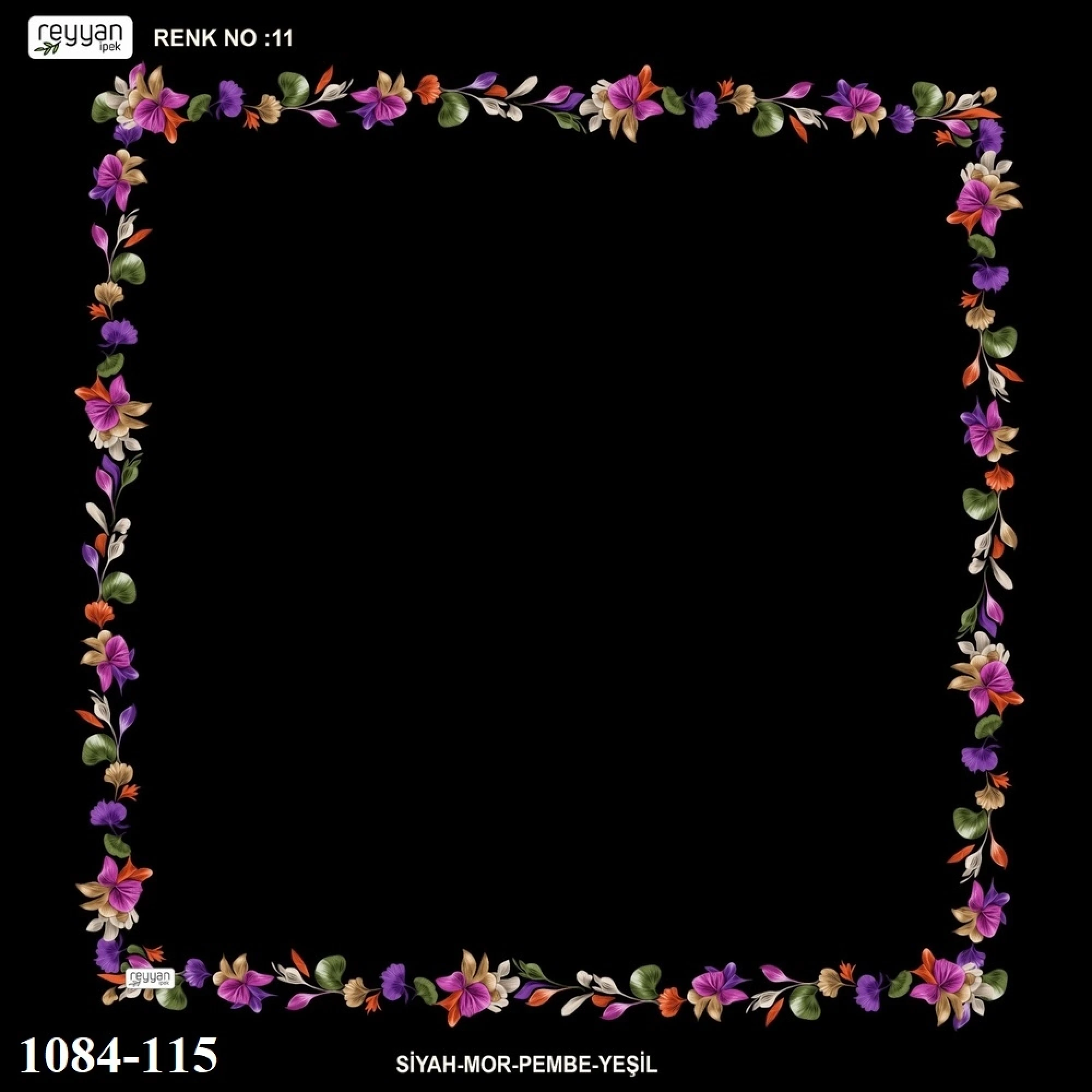 Reyyan İpek İçi Boş Desenli Oyalık Yazma 1084-115