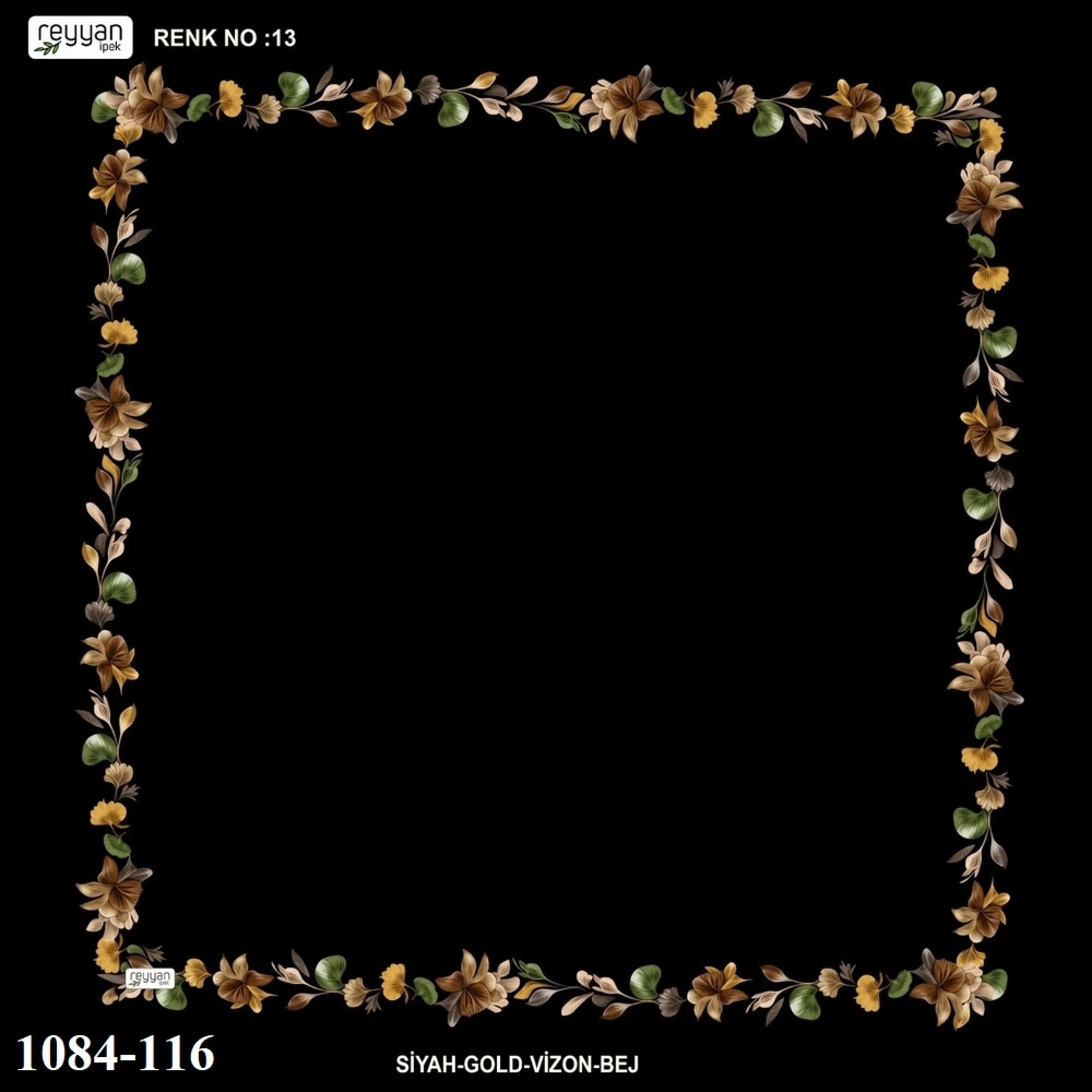 Reyyan İpek İçi Boş Desenli Oyalık Yazma 1084-116