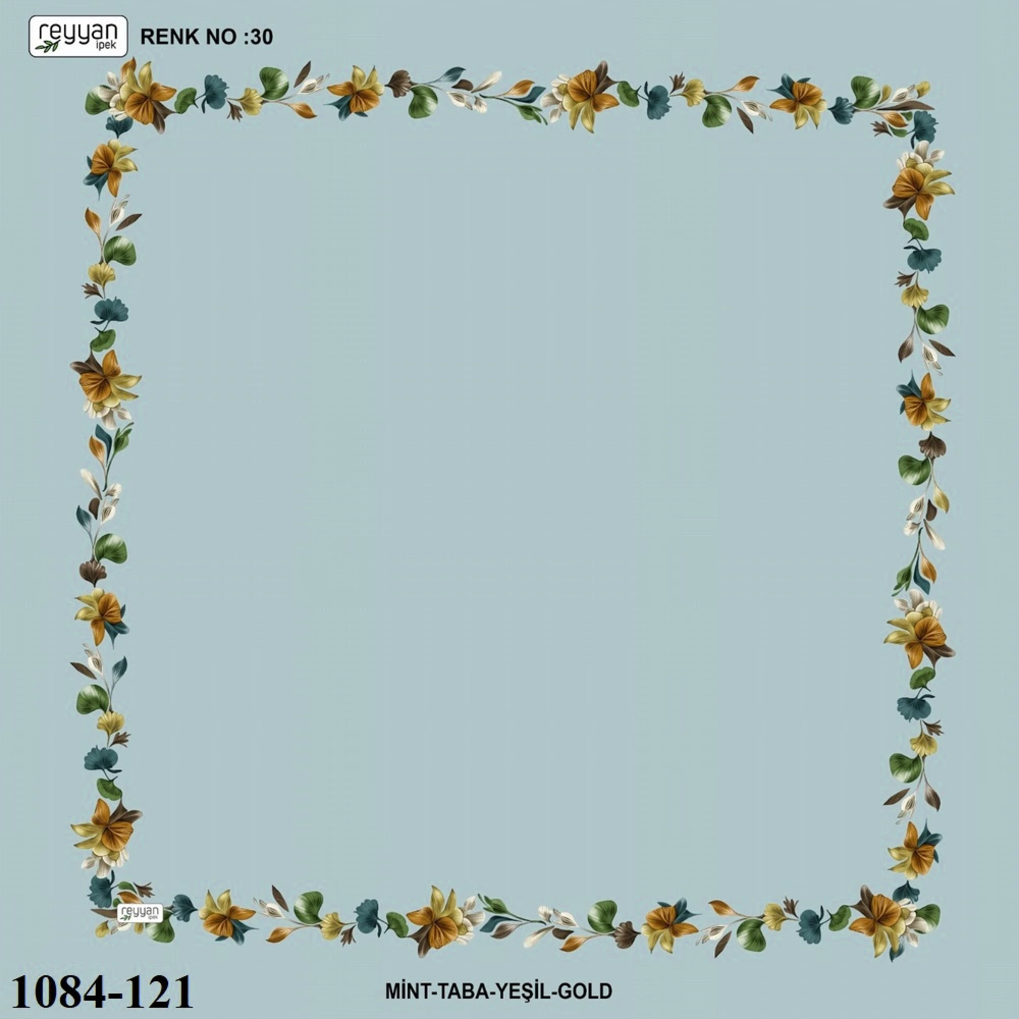 Reyyan İpek İçi Boş Desenli Oyalık Yazma 1084-121