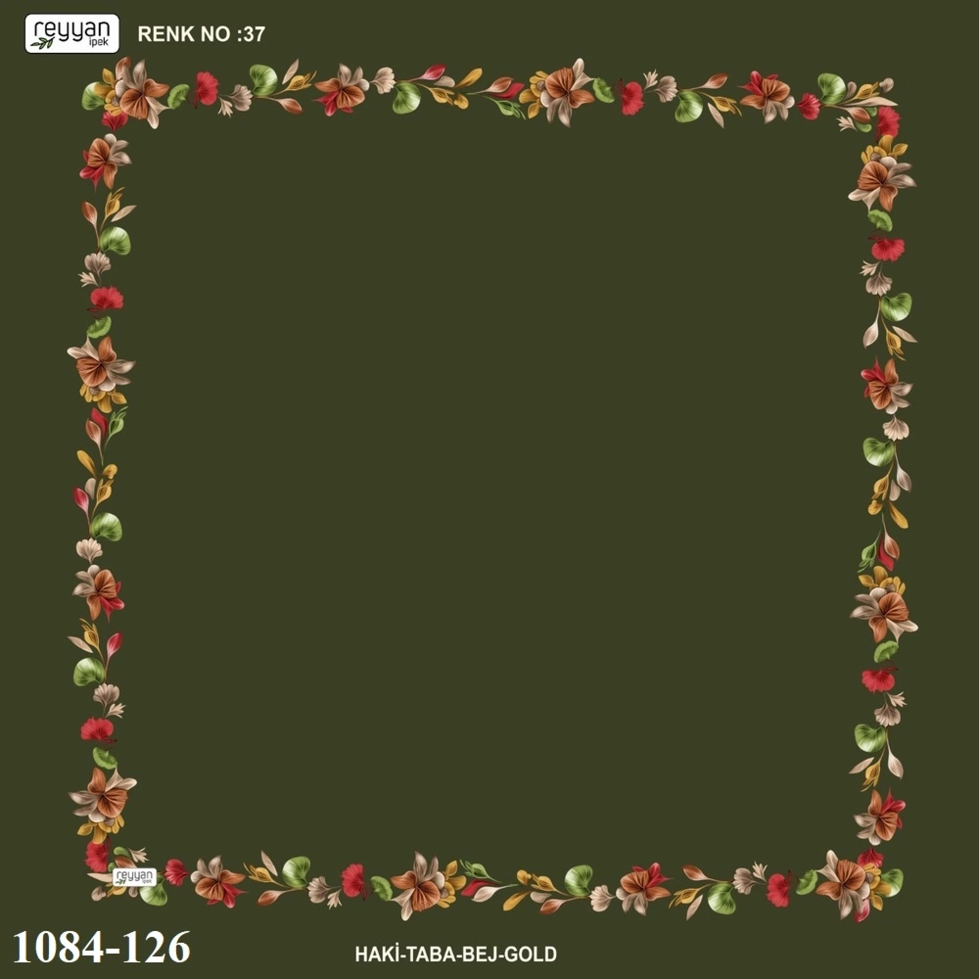 Reyyan İpek İçi Boş Desenli Oyalık Yazma 1084-126