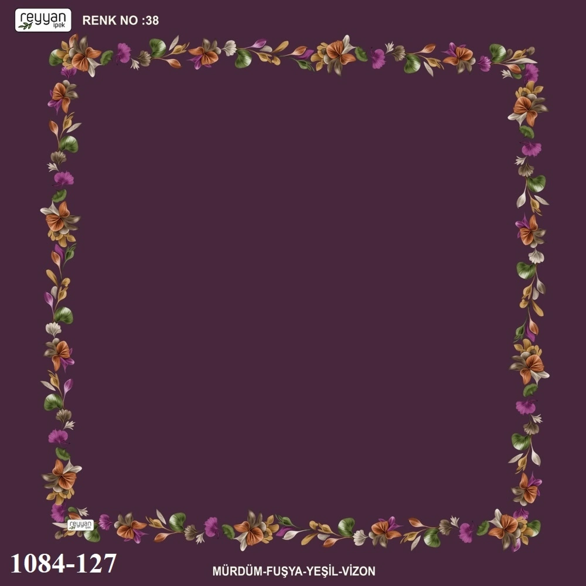 Reyyan İpek İçi Boş Desenli Oyalık Yazma 1084-127