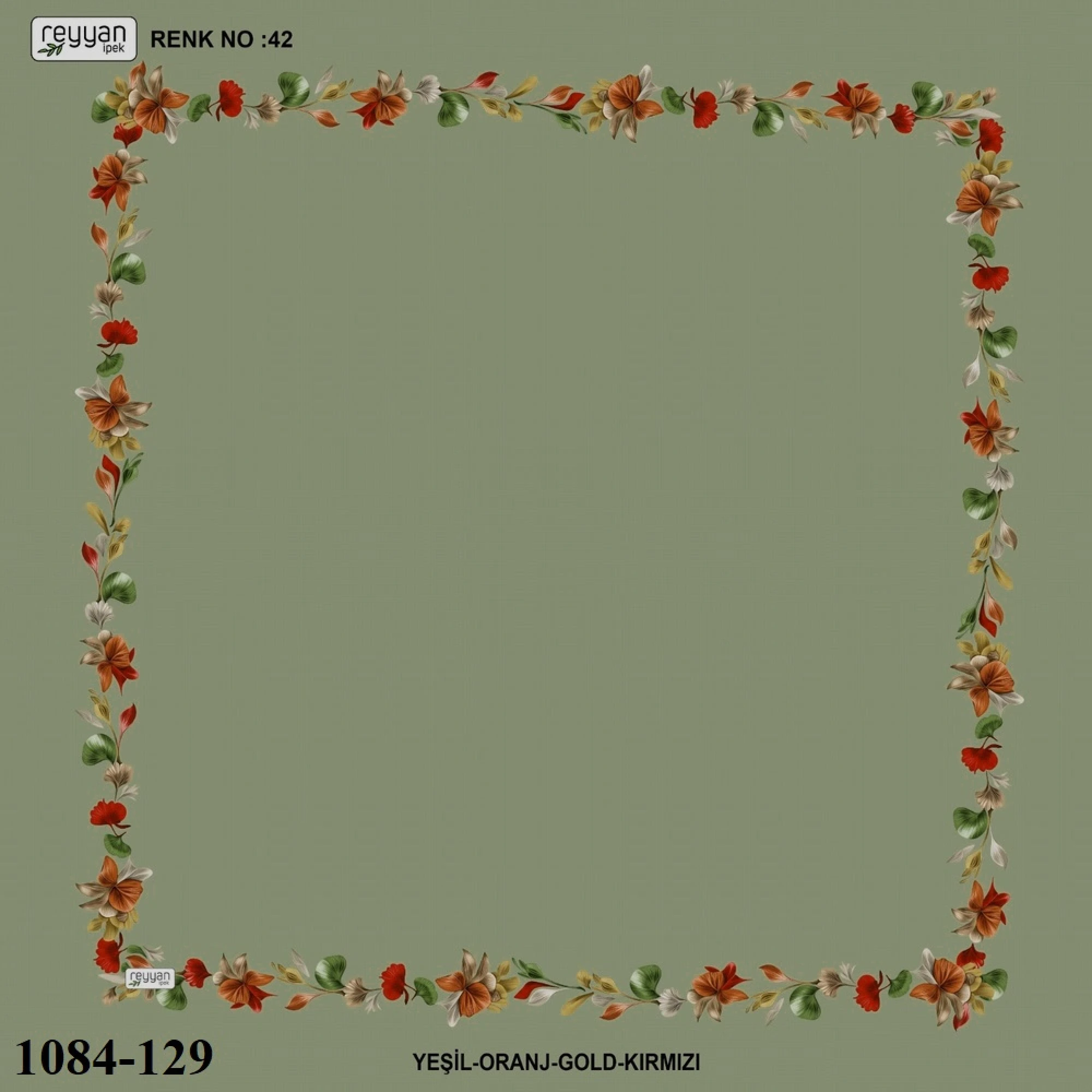 Reyyan İpek İçi Boş Desenli Oyalık Yazma 1084-129