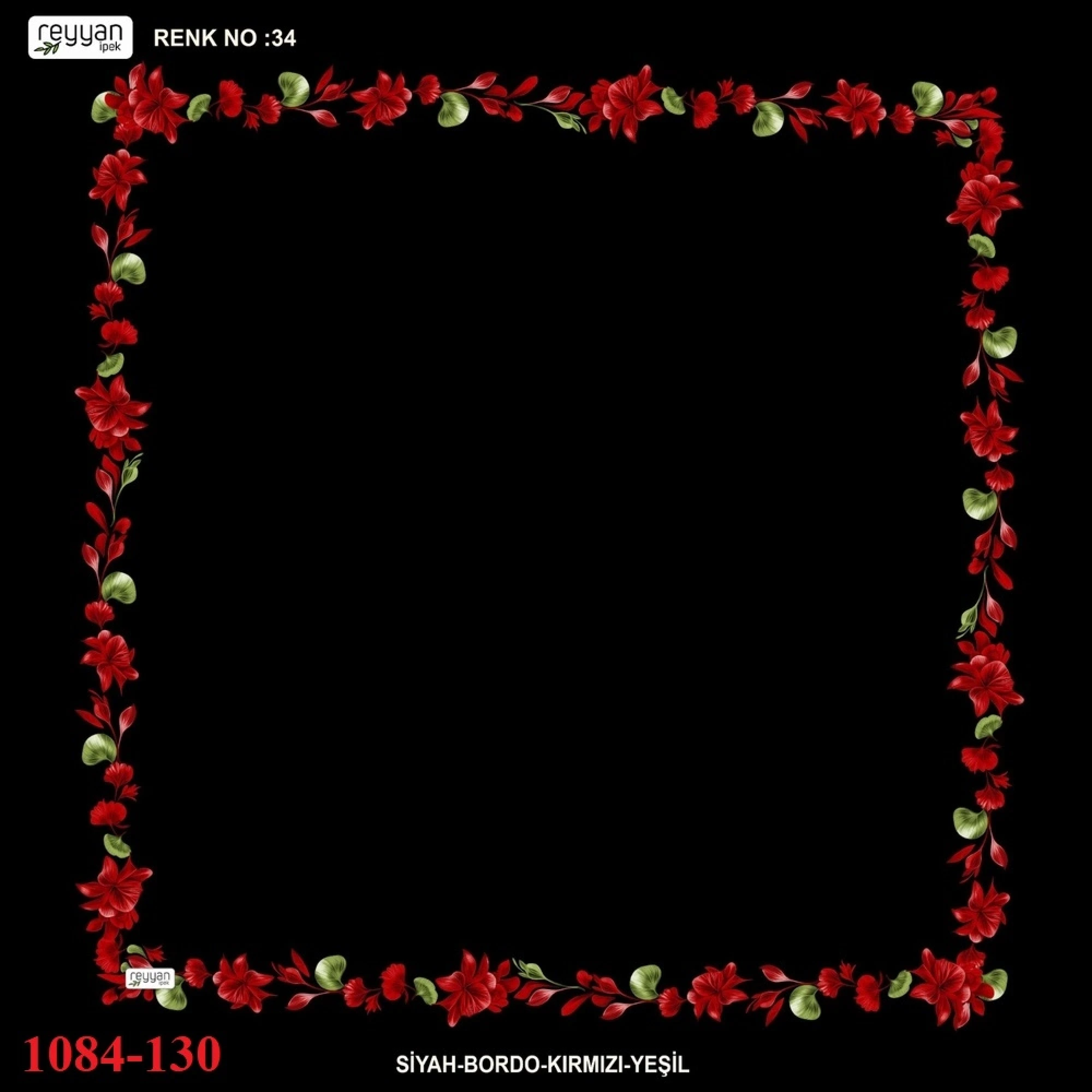 Reyyan İpek İçi Boş Desenli Oyalık Yazma 1084-130