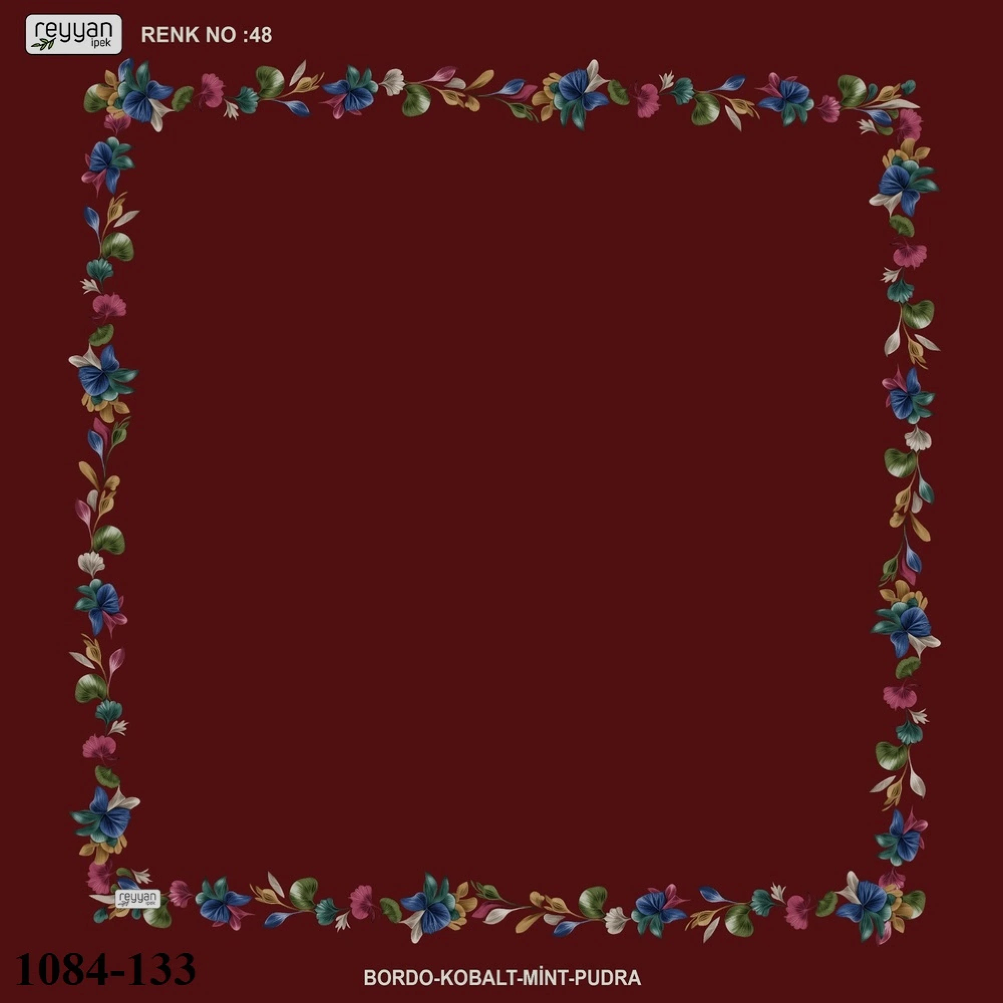 Reyyan İpek İçi Boş Desenli Oyalık Yazma 1084-133