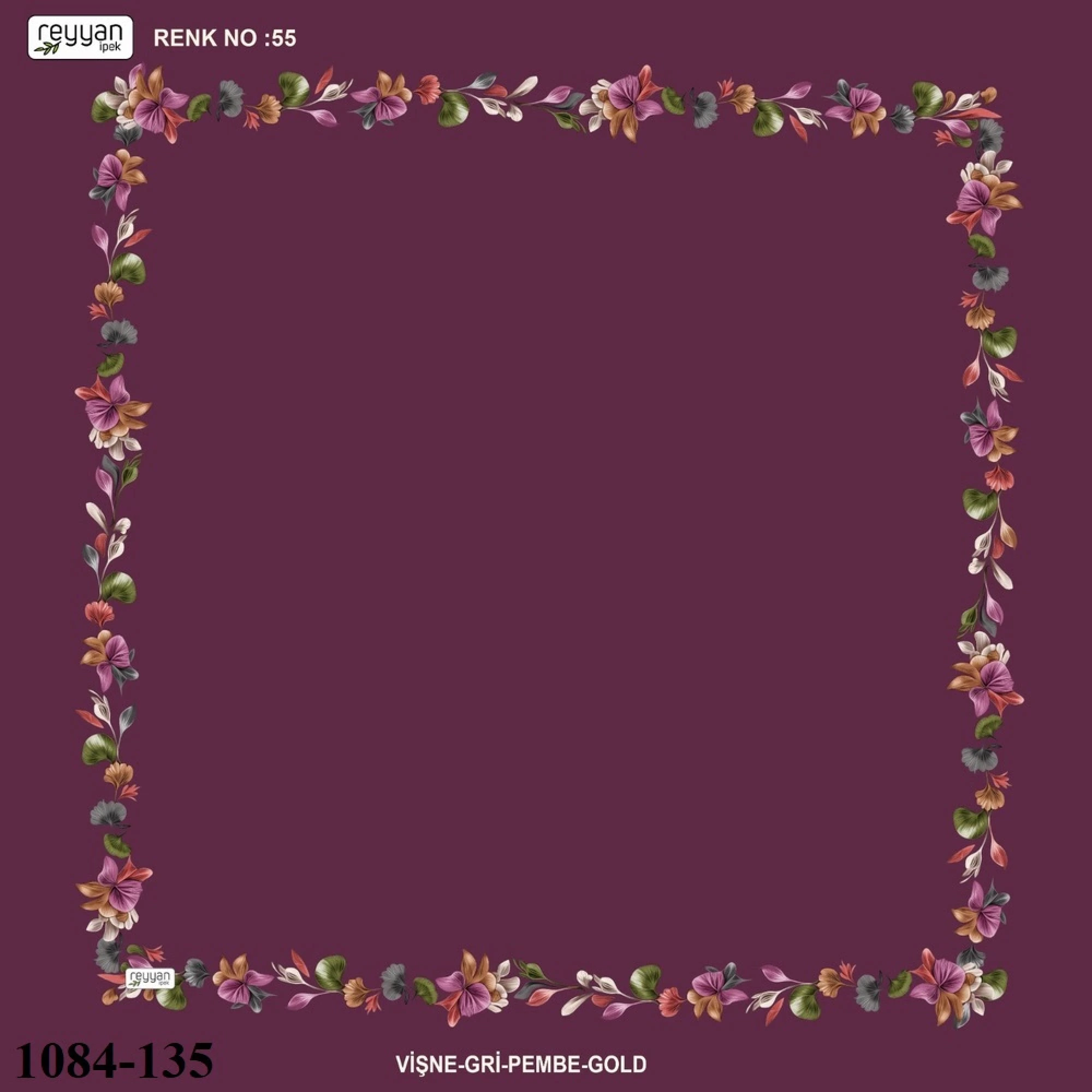 Reyyan İpek İçi Boş Desenli Oyalık Yazma 1084-135