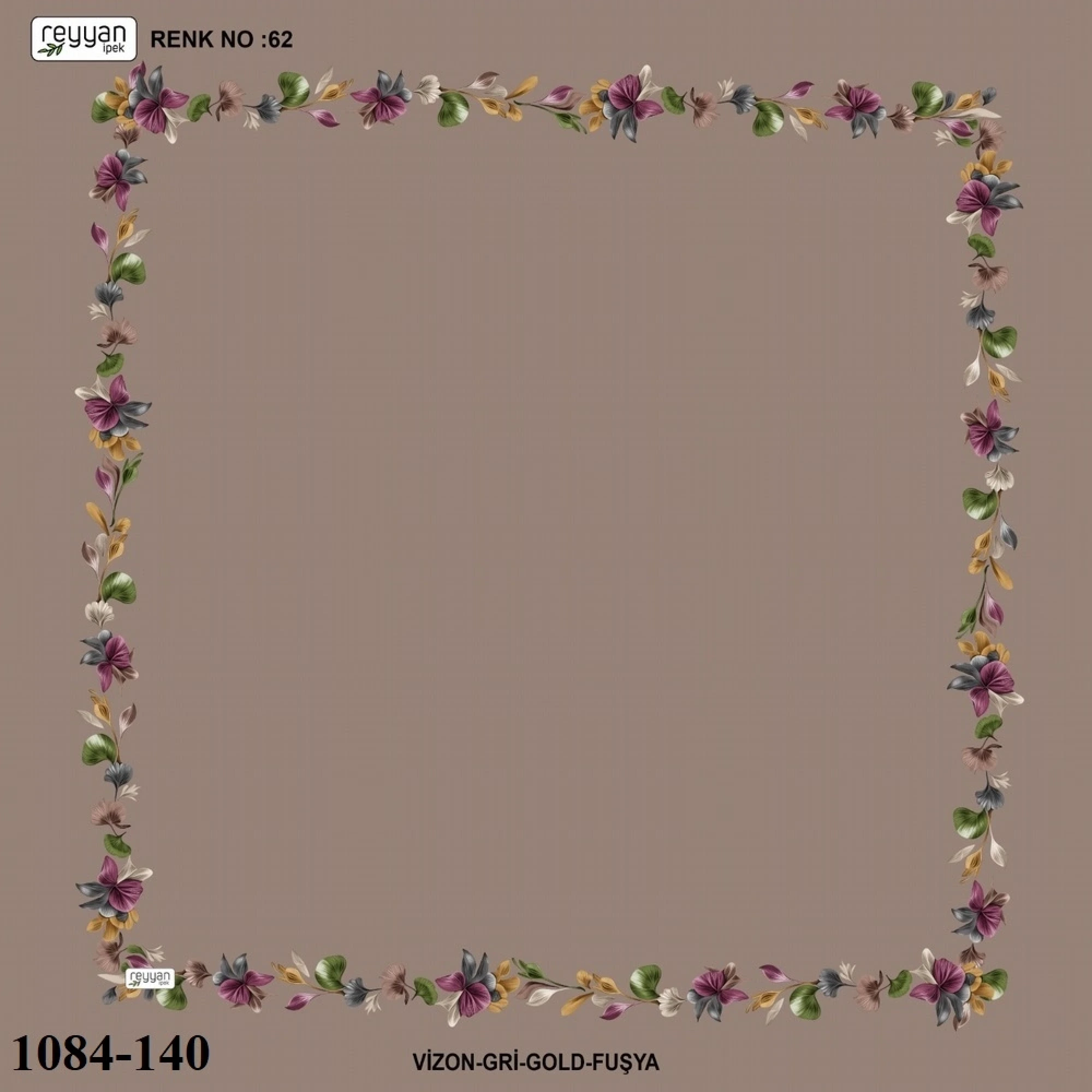 Reyyan İpek İçi Boş Desenli Oyalık Yazma 1084-140