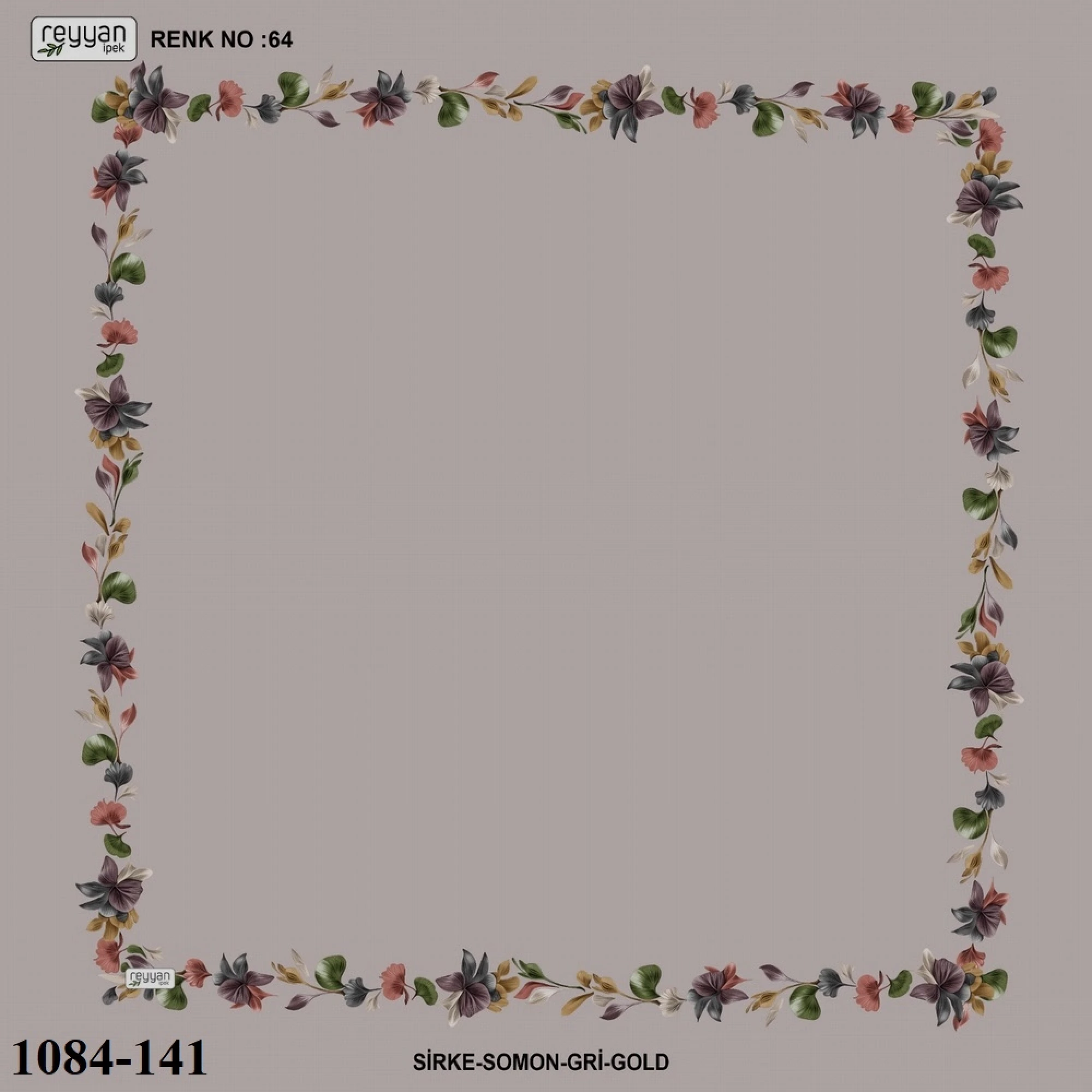 Reyyan İpek İçi Boş Desenli Oyalık Yazma 1084-141