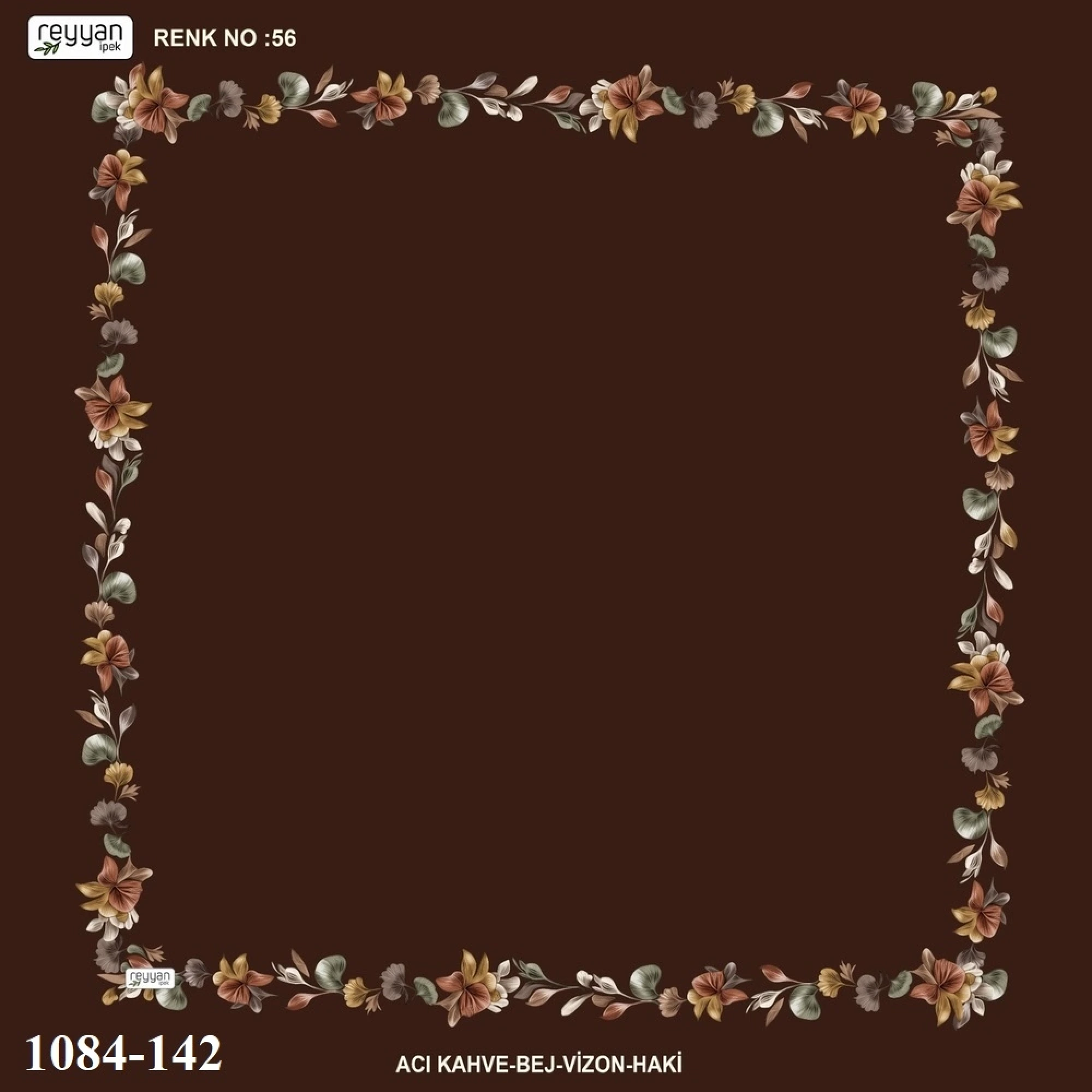 Reyyan İpek İçi Boş Desenli Oyalık Yazma 1084-142