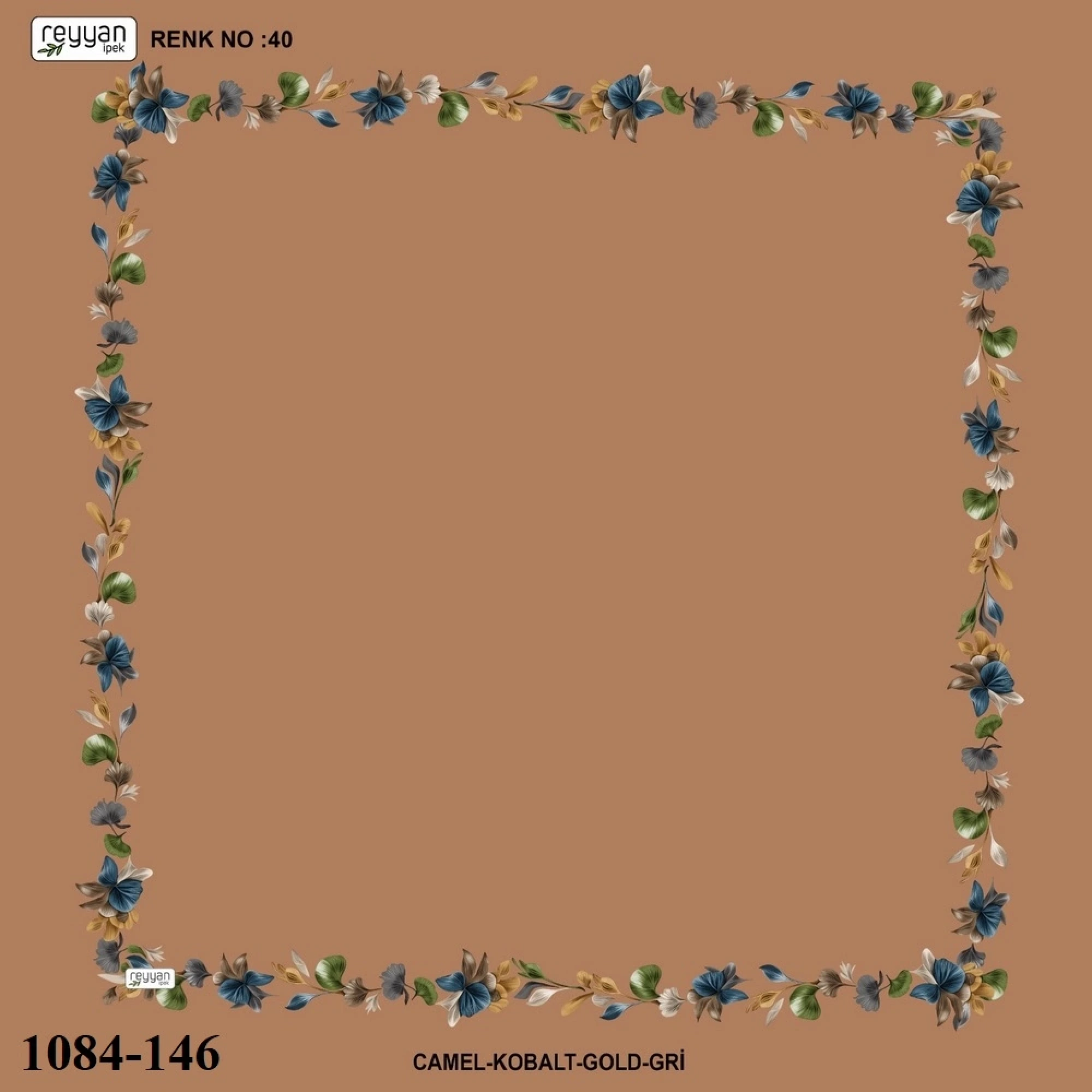 Reyyan İpek İçi Boş Desenli Oyalık Yazma 1084-146