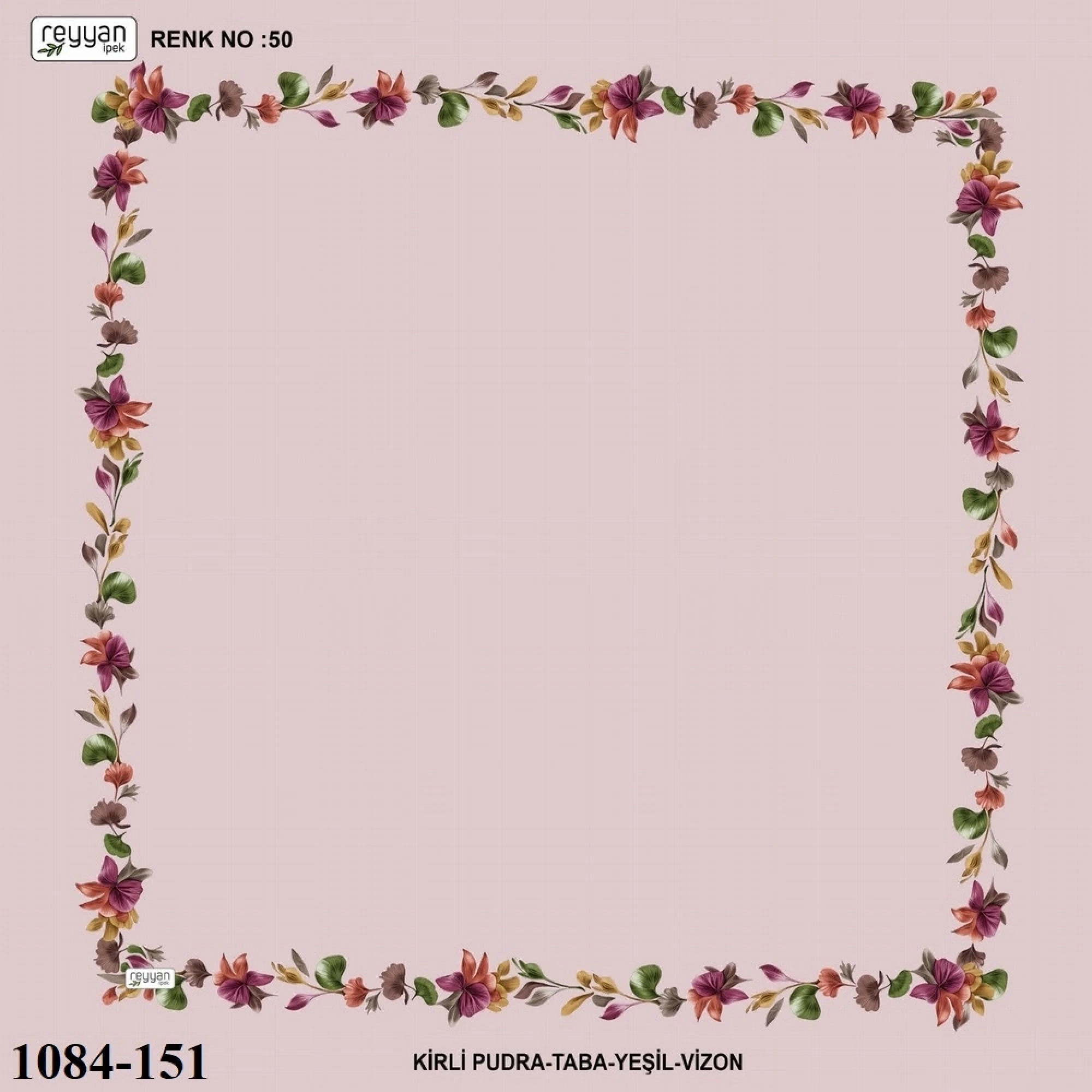 Reyyan İpek İçi Boş Desenli Oyalık Yazma 1084-151