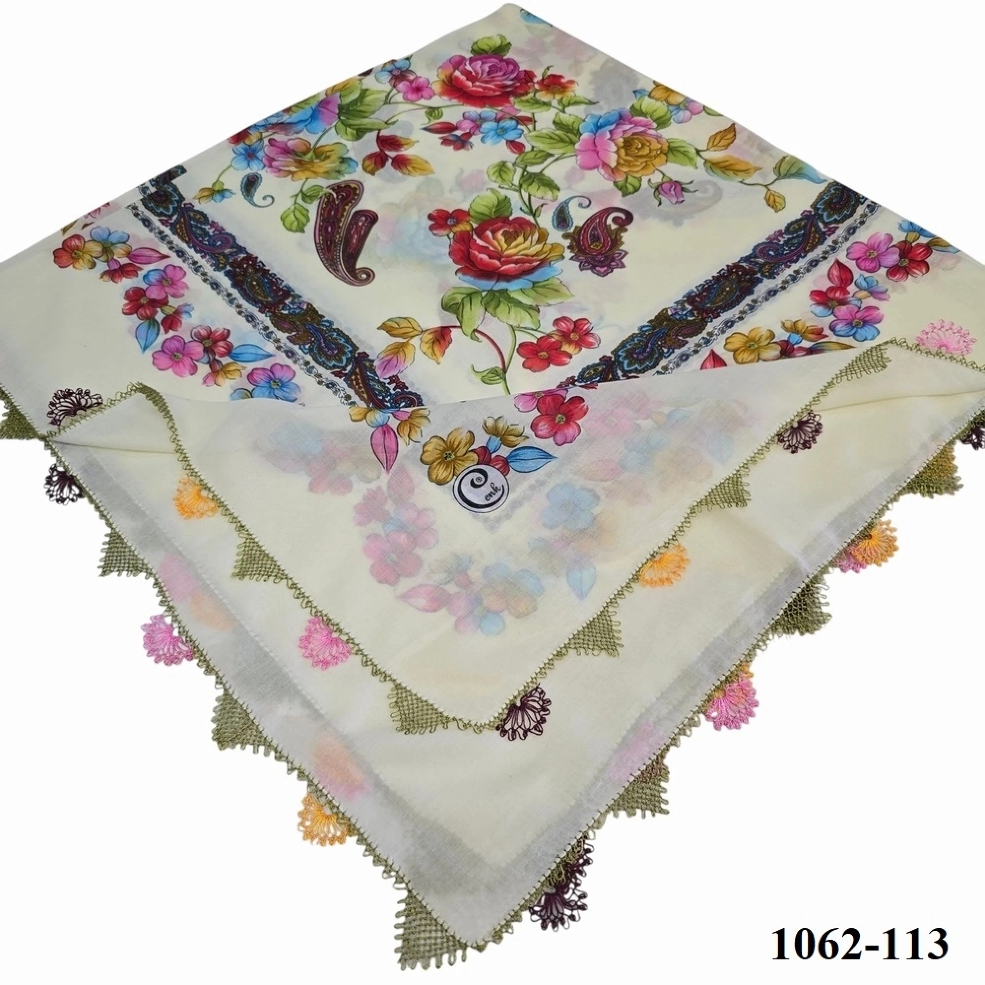 El İşi İğne Oyalı Yazma 1062-113