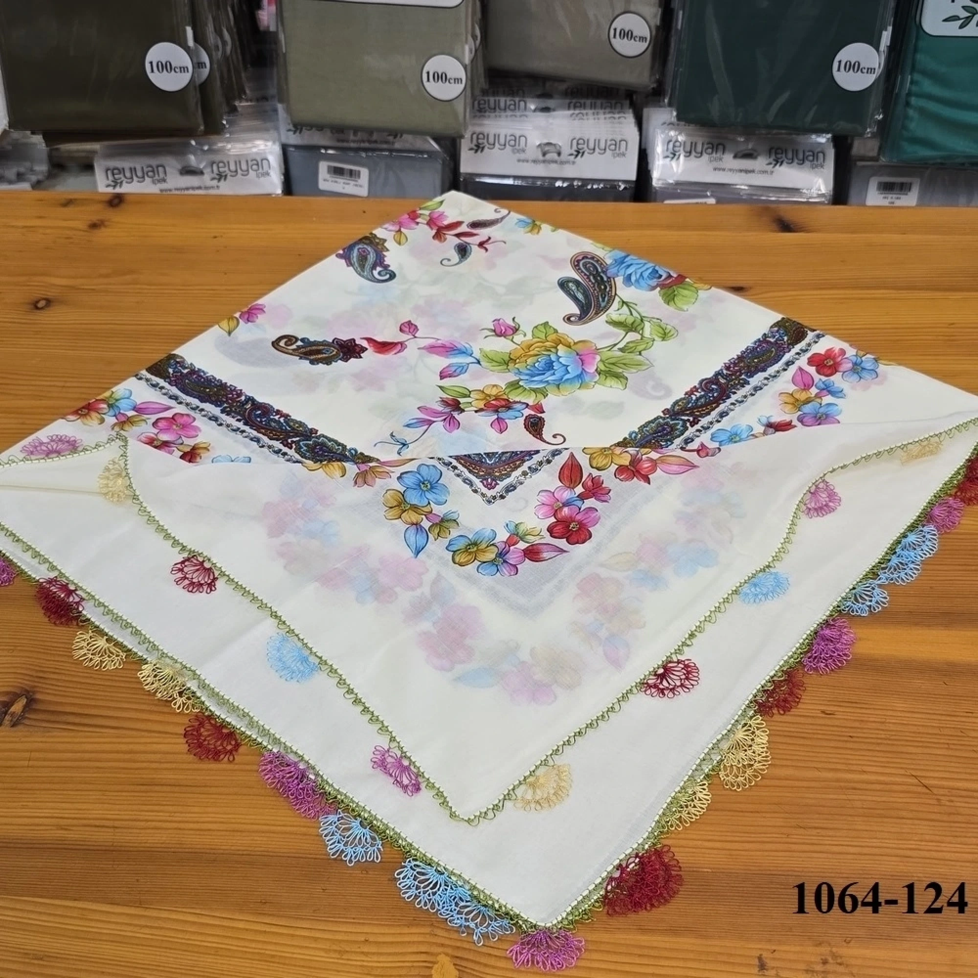 El İşi İğne Oyalı Yazma 1064-124