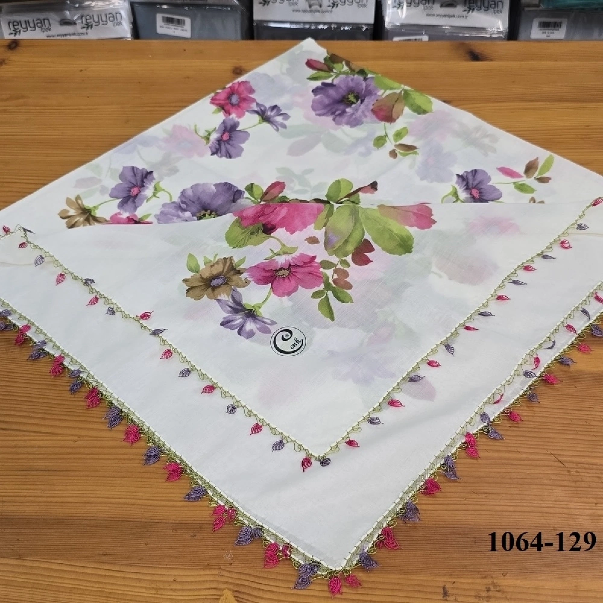 El İşi İğne Oyalı Yazma 1064-129