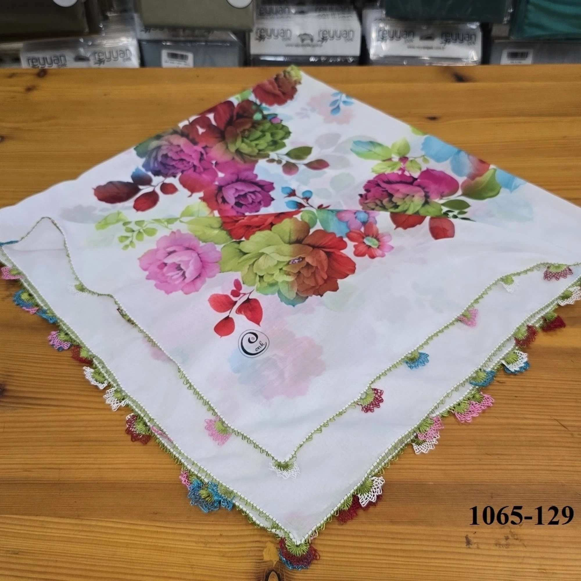 El İşi İğne Oyalı Yazma 1065-129