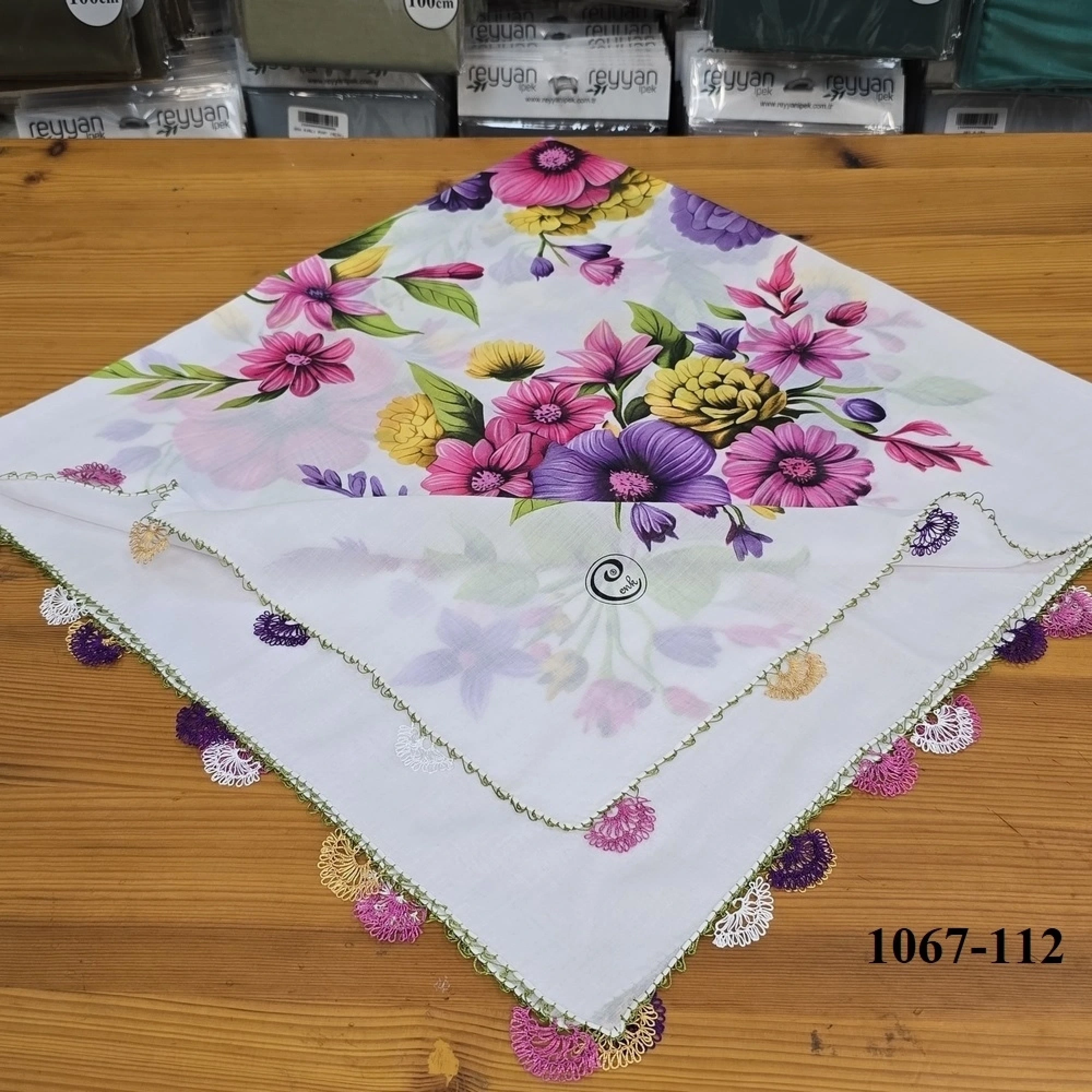 El İşi İğne Oyalı Yazma 1067-112