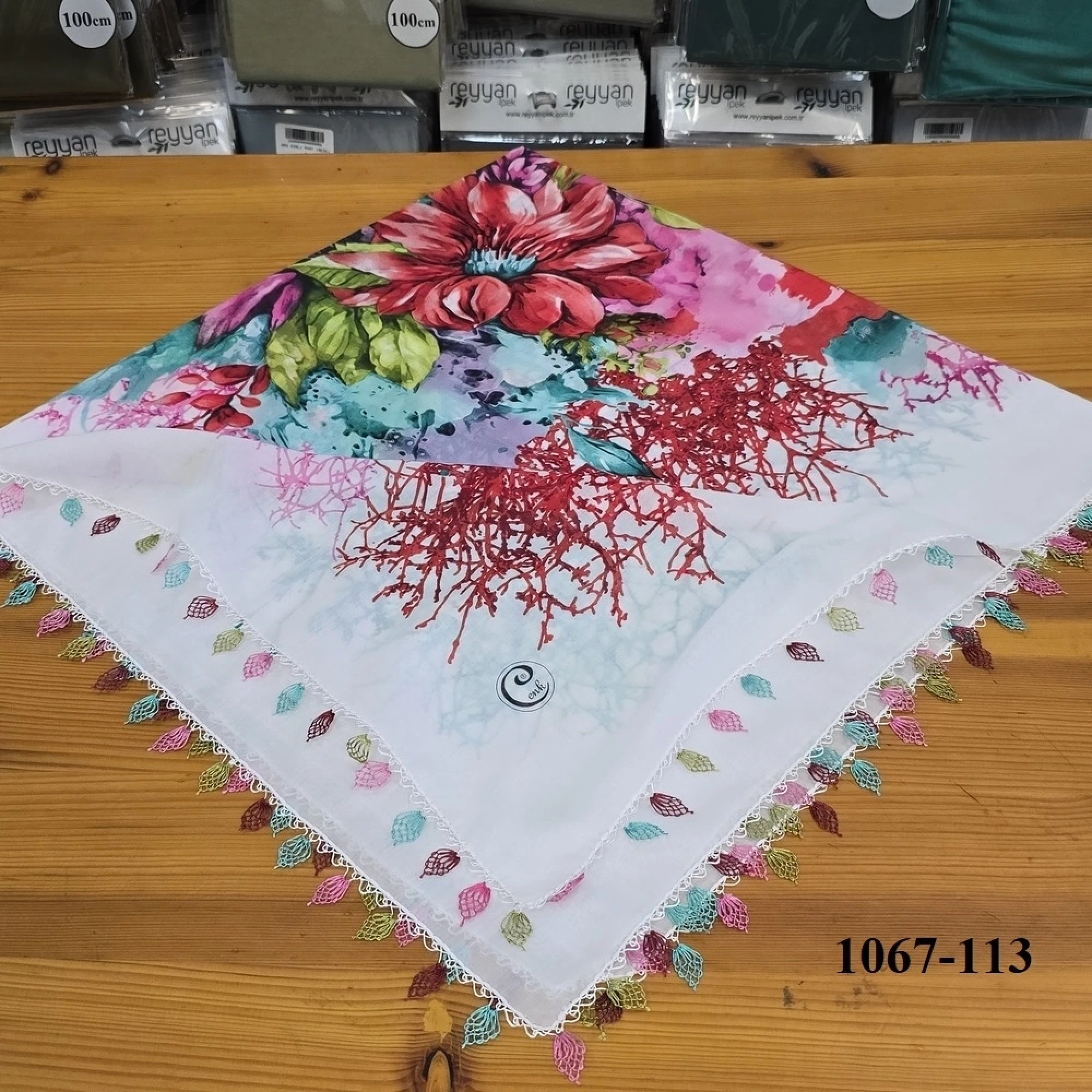 El İşi İğne Oyalı Yazma 1067-113