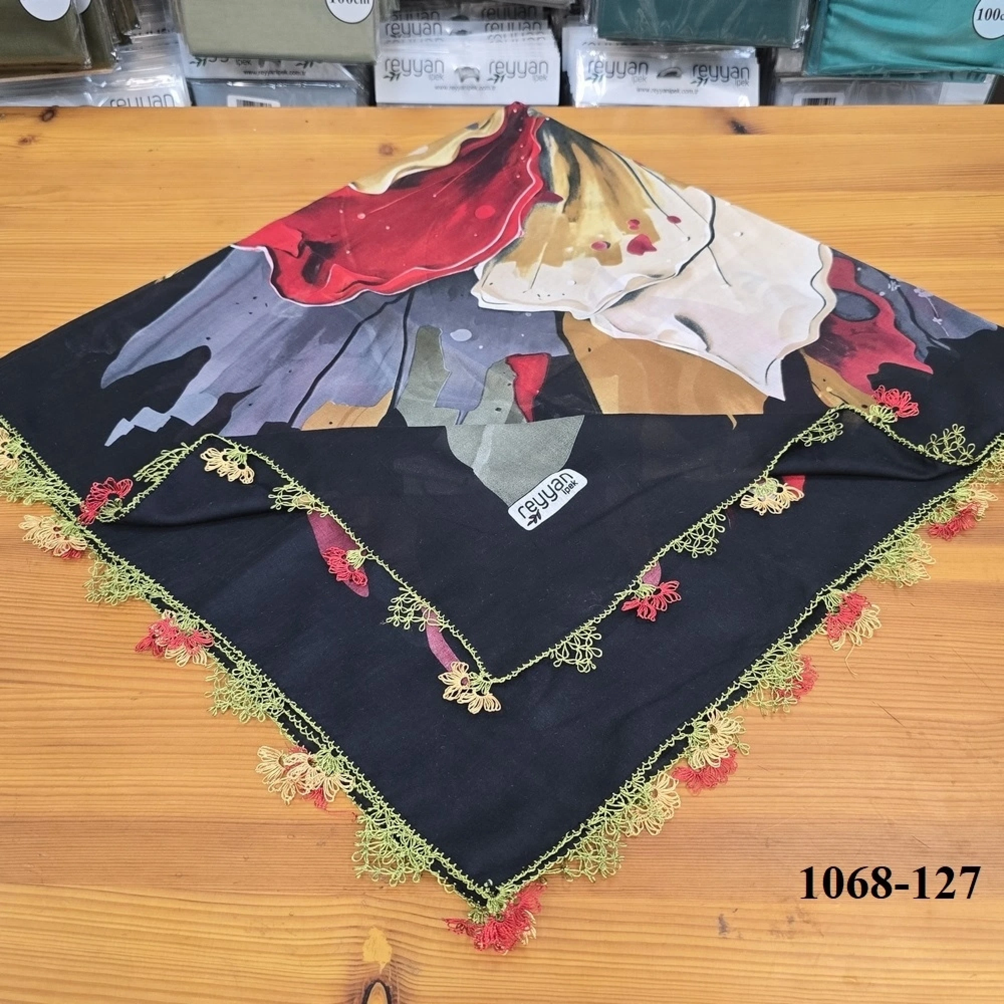 El İşi İğne Oyalı Yazma 1068-127