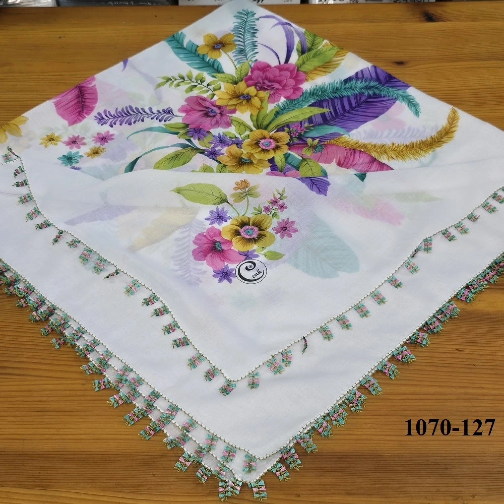 El İşi İğne Oyalı Yazma 1070-127