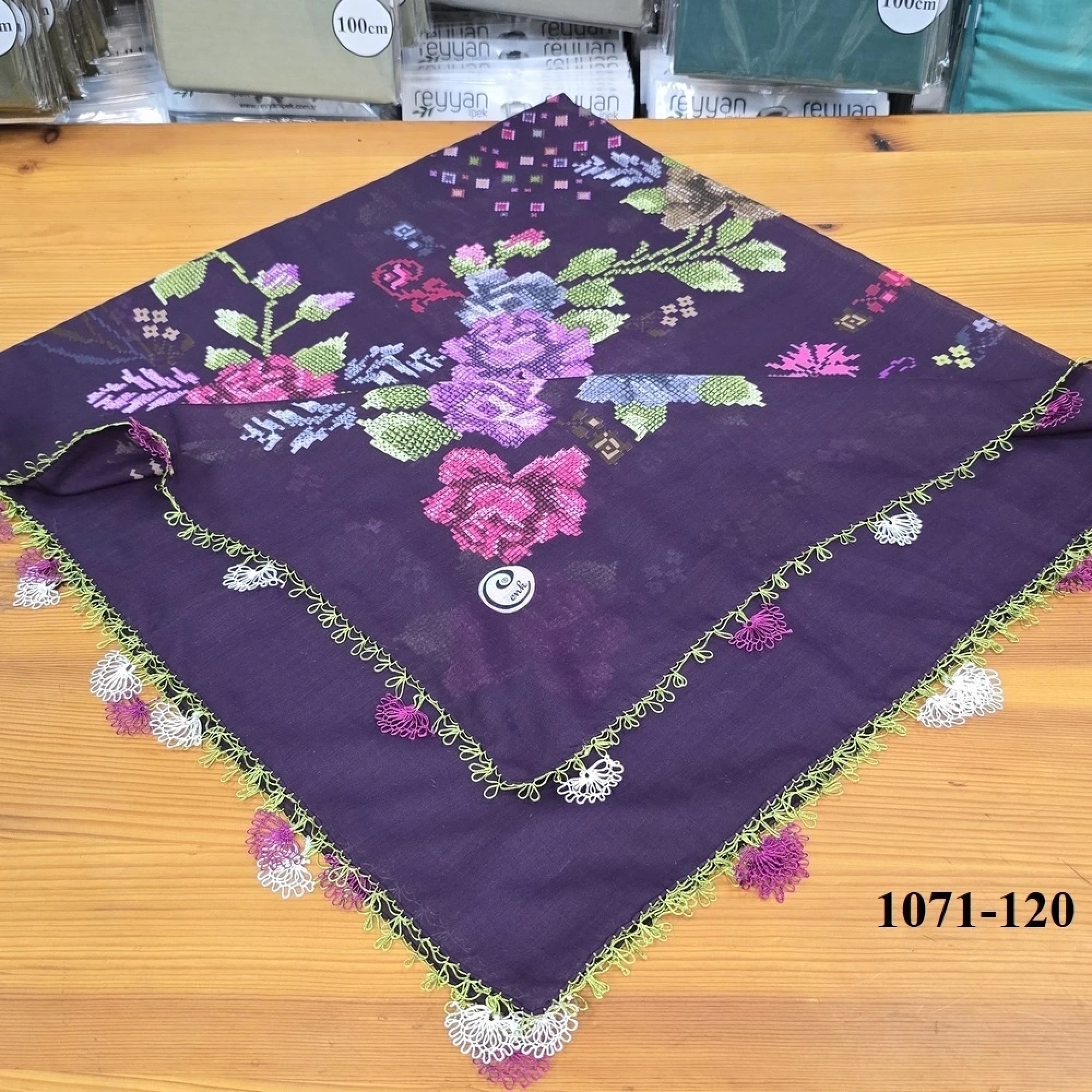 El İşi İğne Oyalı Yazma 1071-120