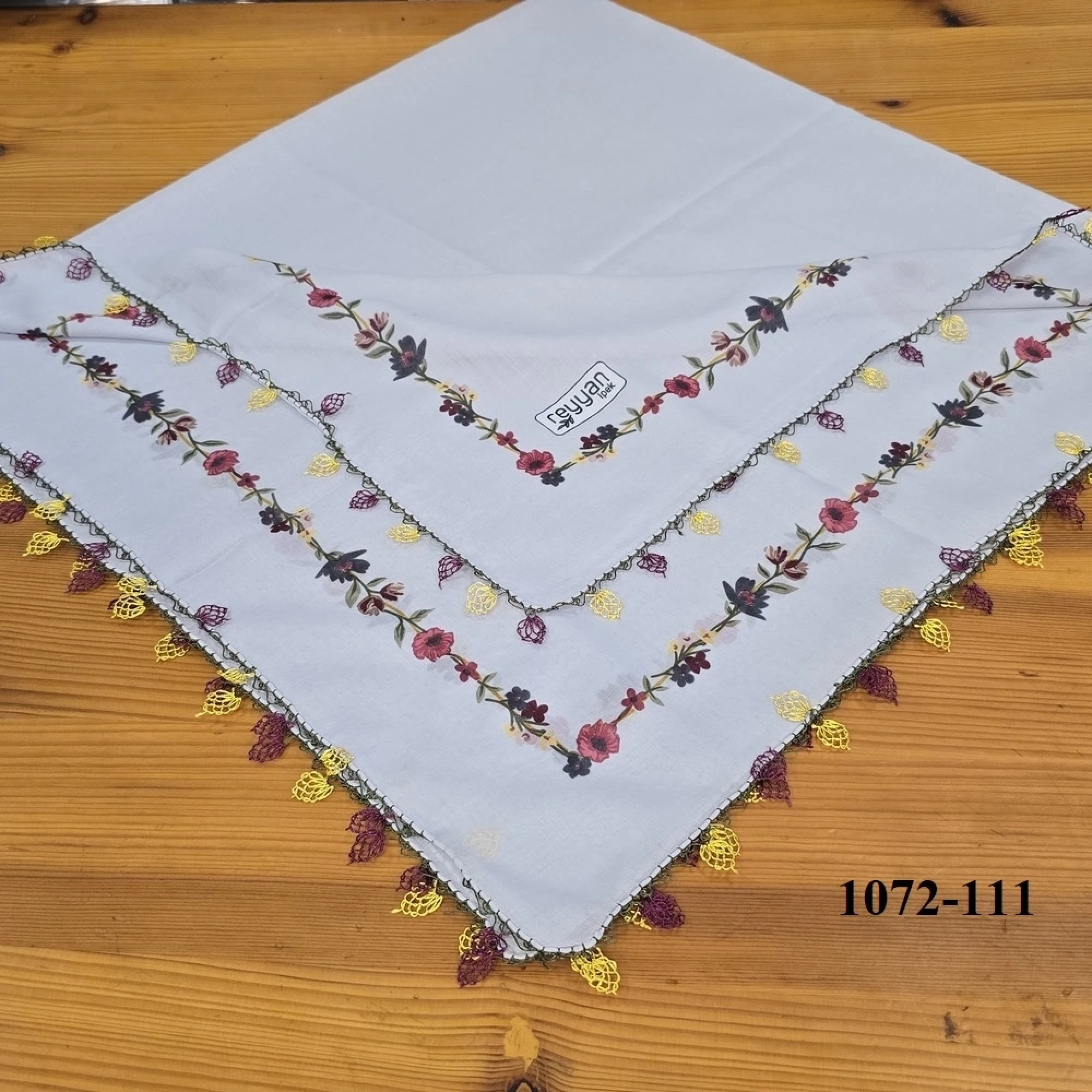 El İşi İğne Oyalı Yazma 1072-111