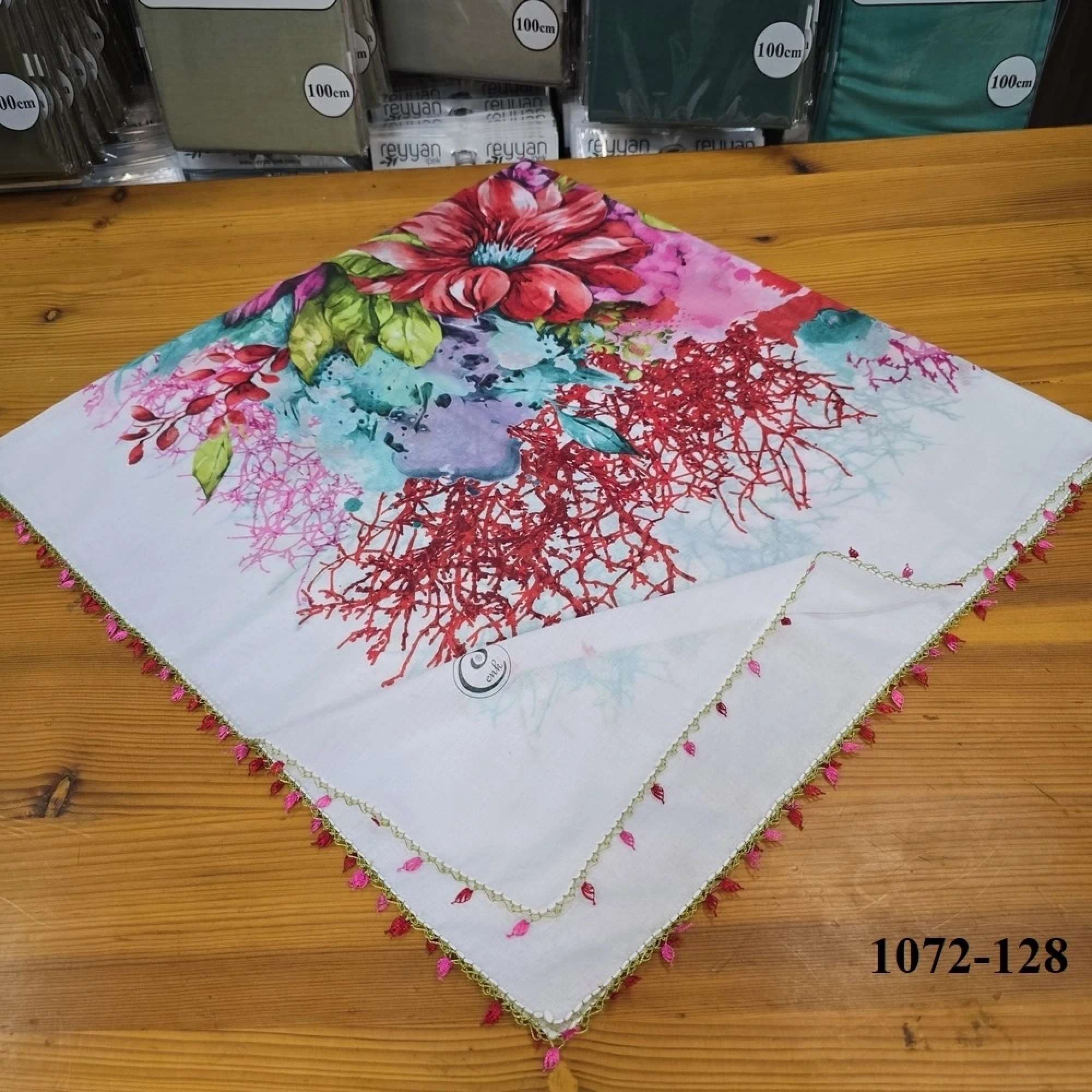 El İşi İğne Oyalı Yazma 1072-128