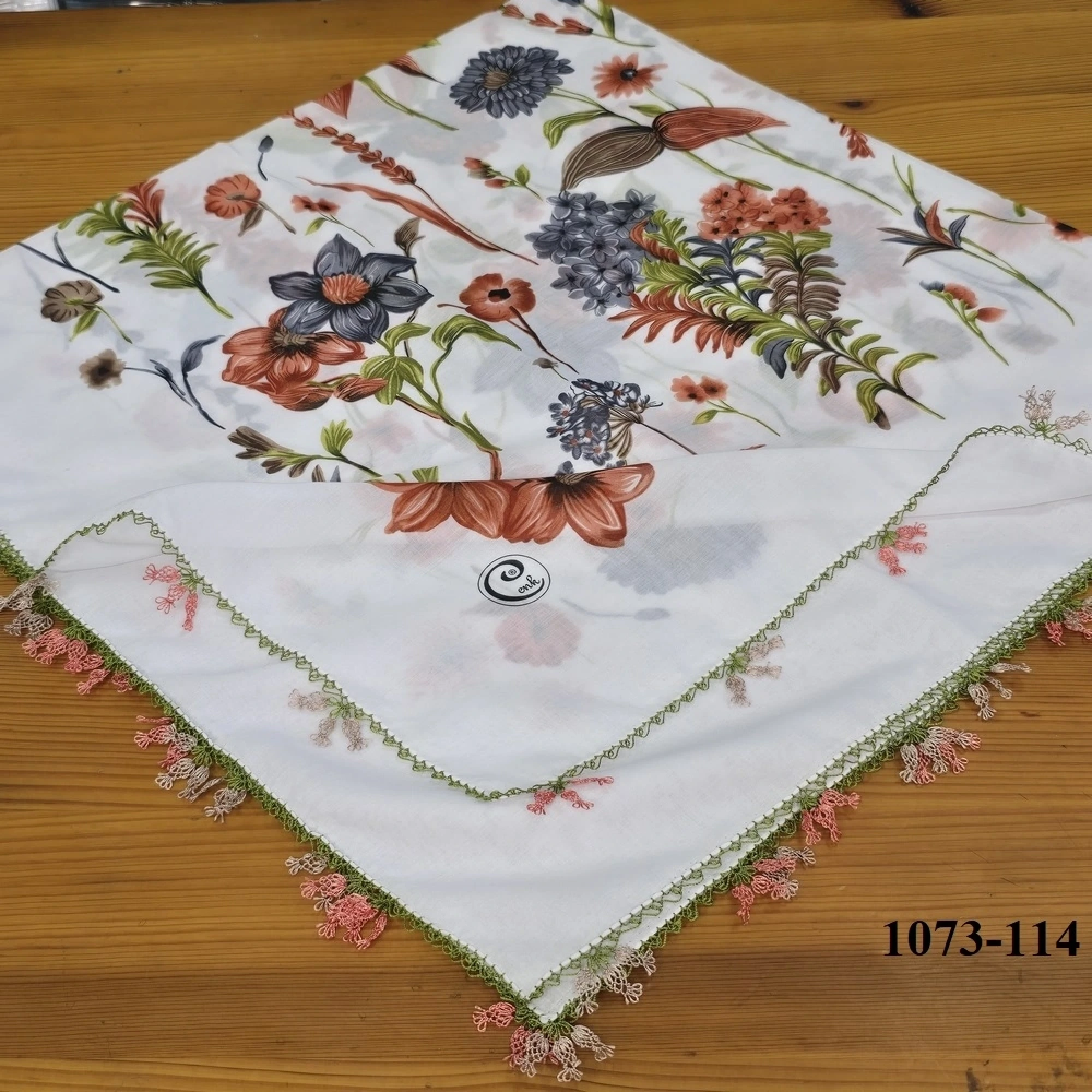 El İşi İğne Oyalı Yazma 1073-114