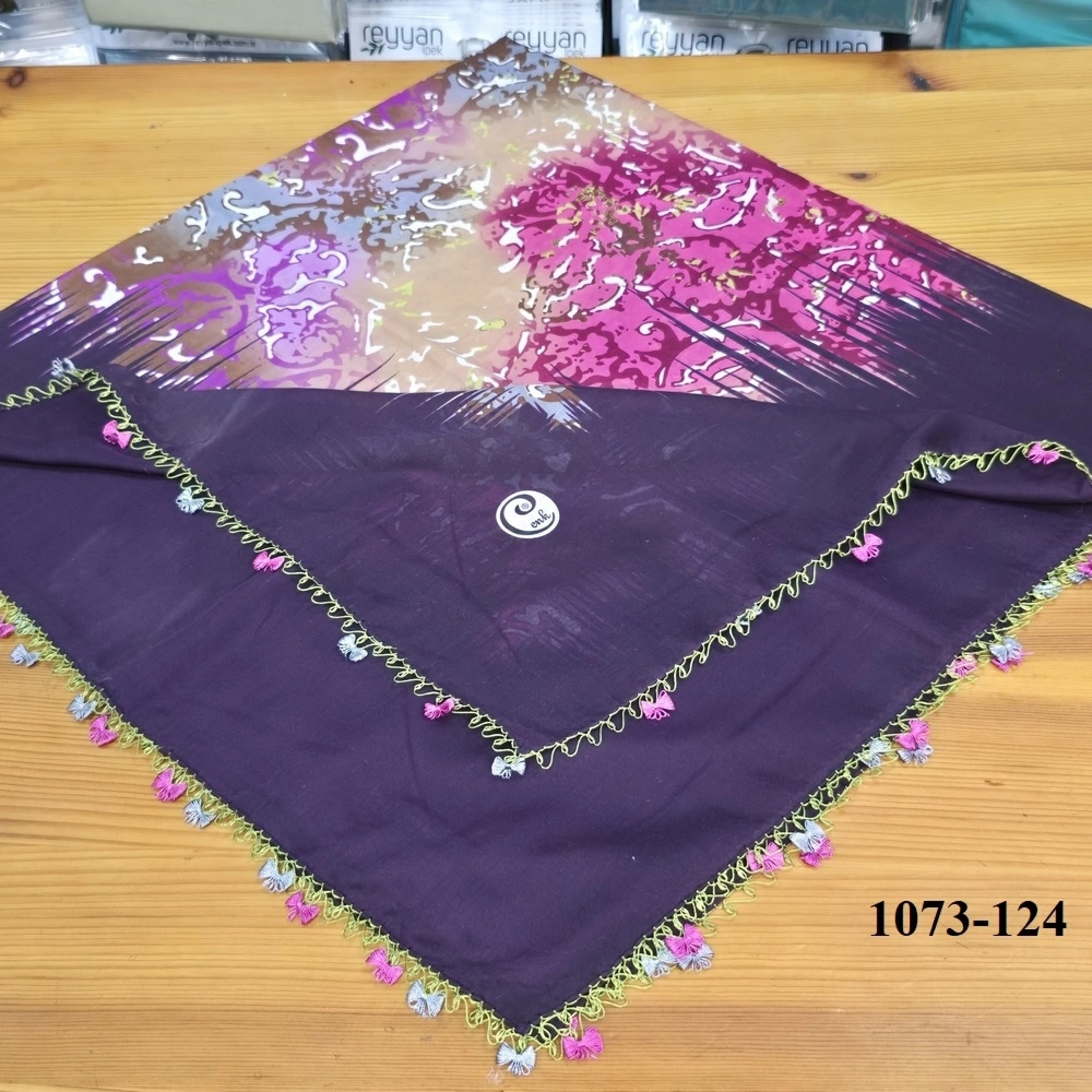 El İşi İğne Oyalı Yazma 1073-124