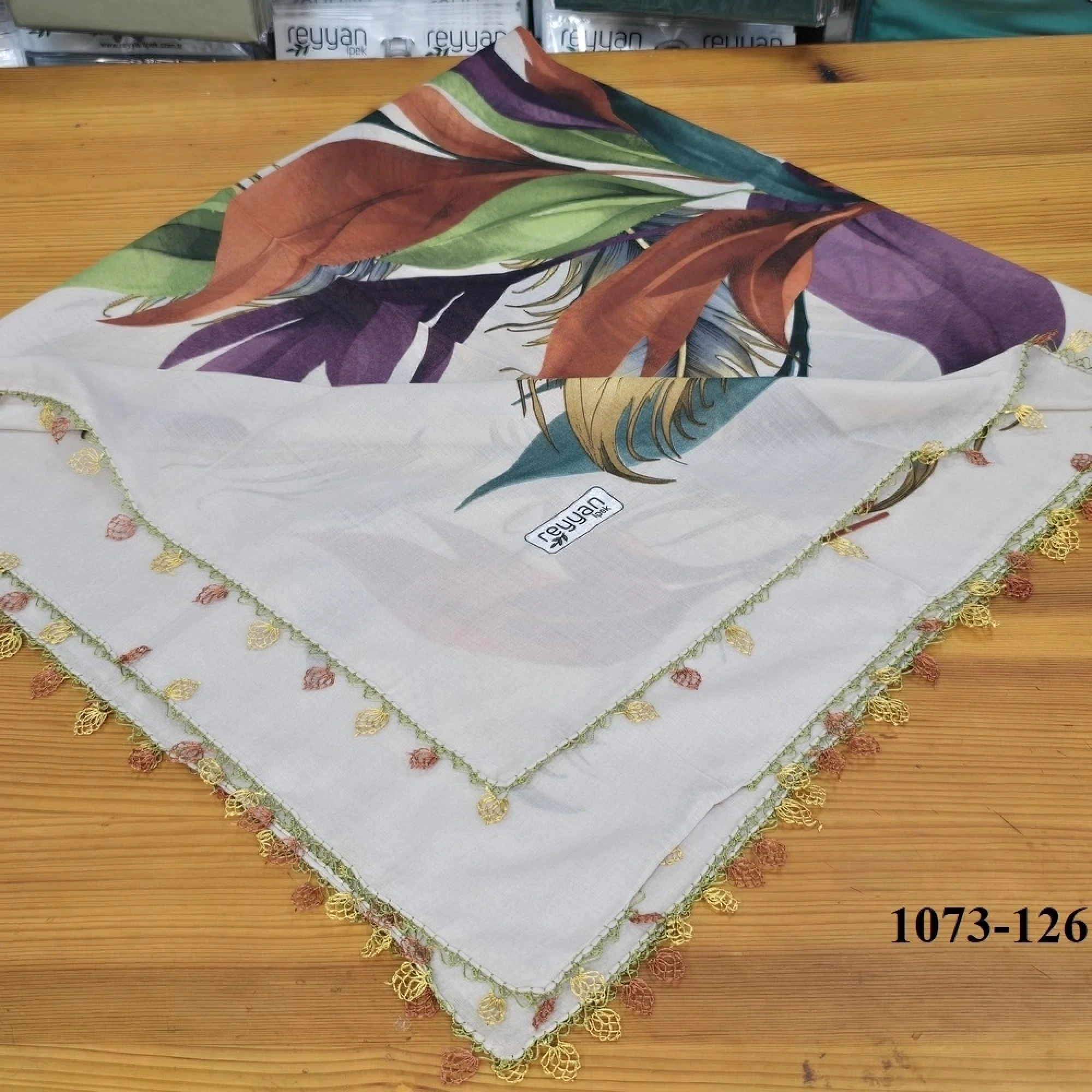 El İşi İğne Oyalı Yazma 1073-126