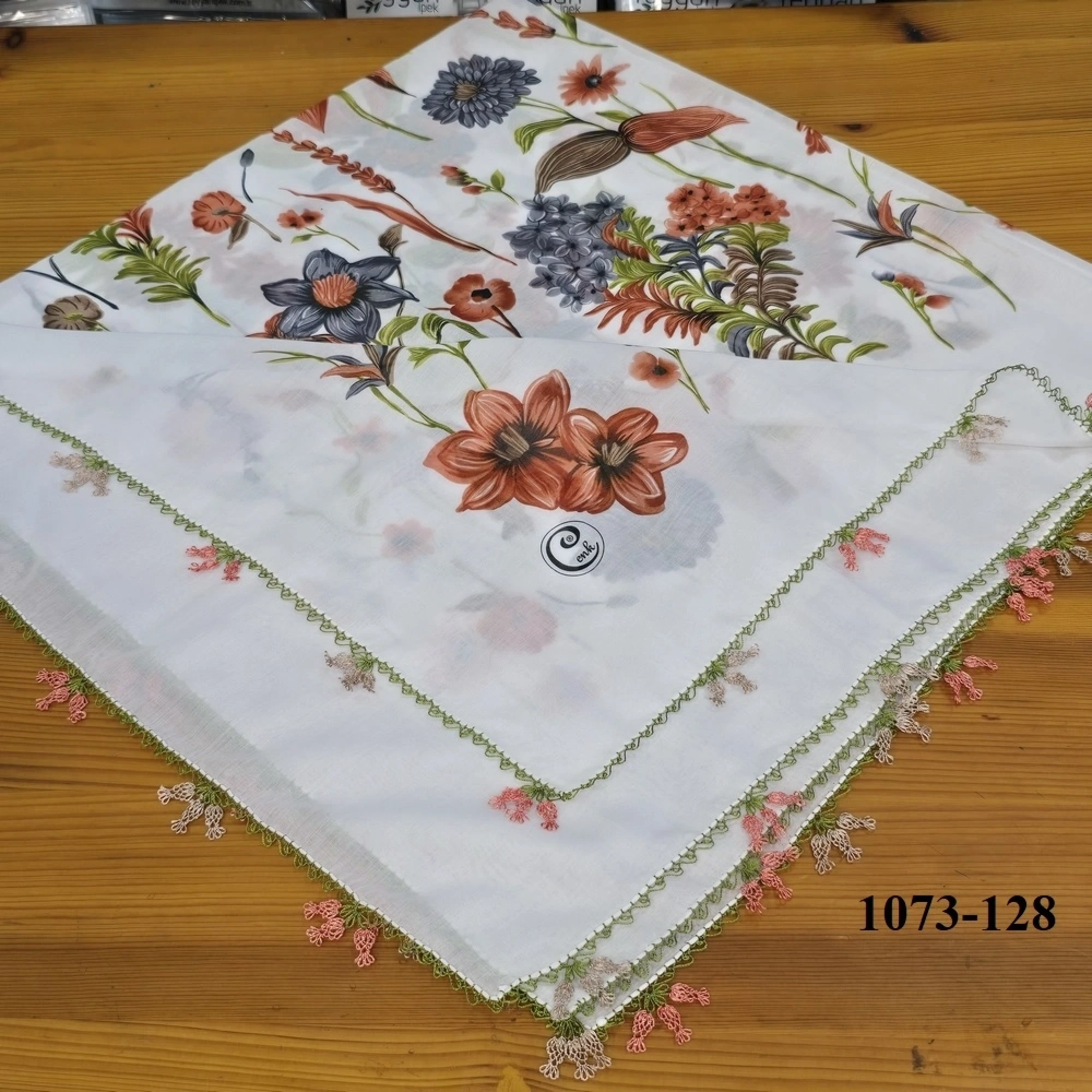 El İşi İğne Oyalı Yazma 1073-128
