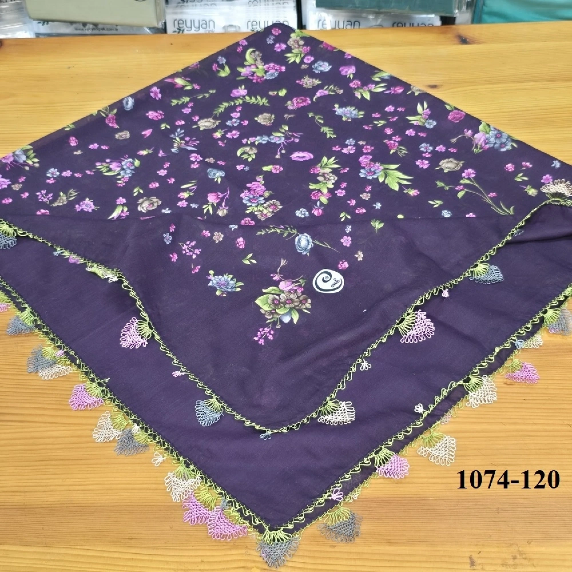 El İşi İğne Oyalı Yazma 1074-120
