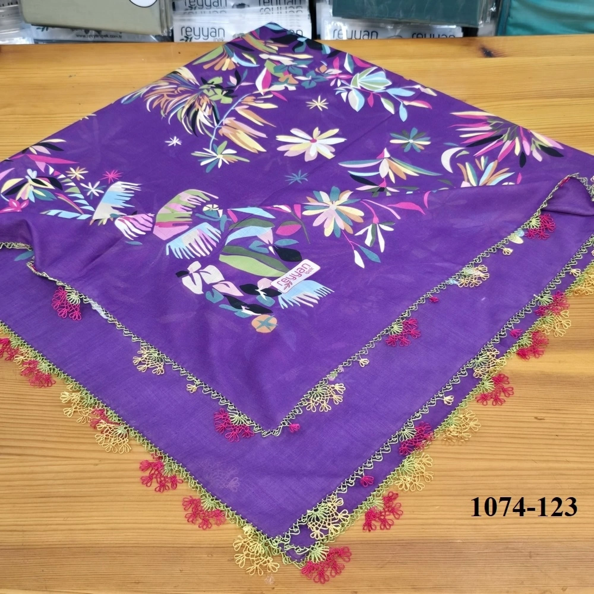 El İşi İğne Oyalı Yazma 1074-123