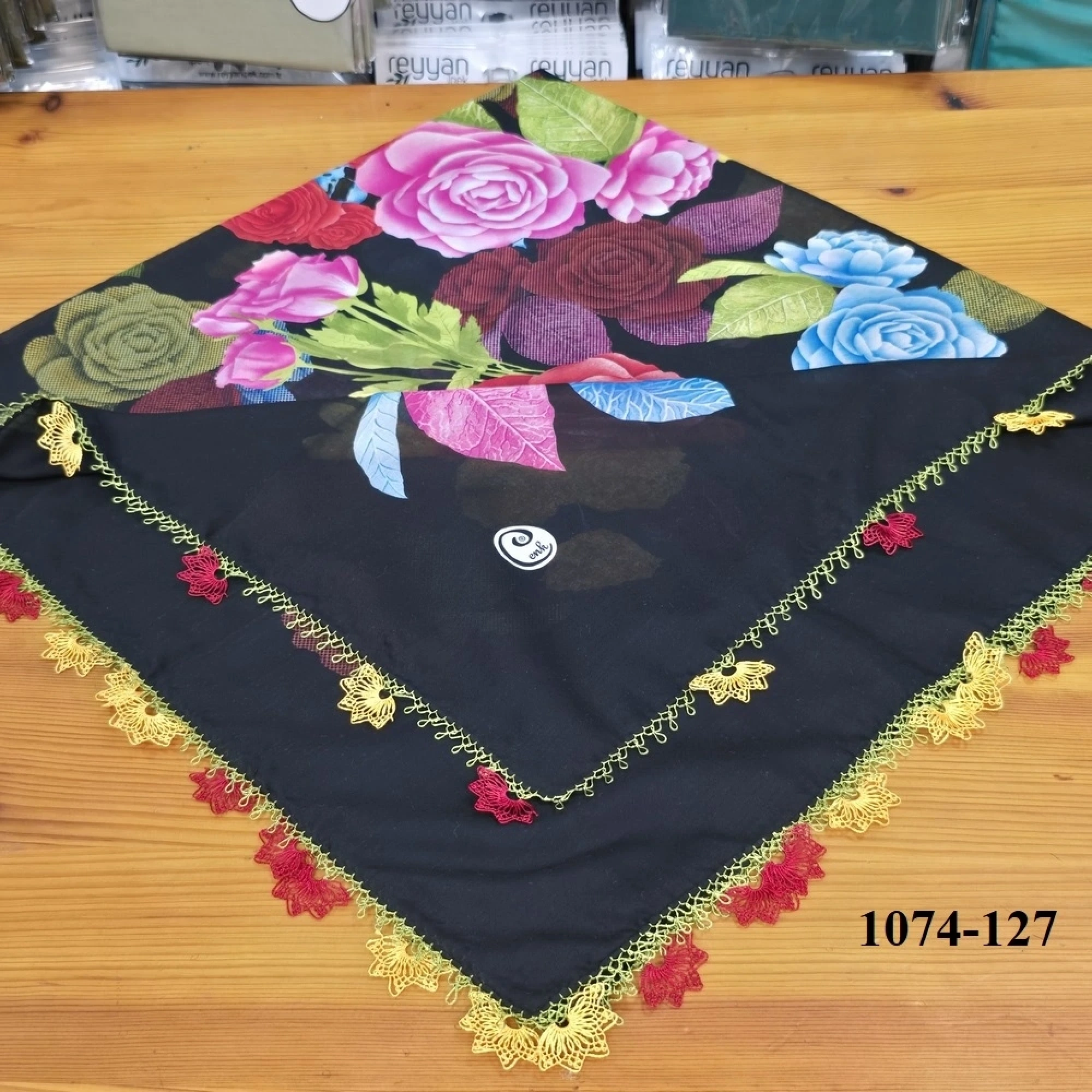 El İşi İğne Oyalı Yazma 1074-127