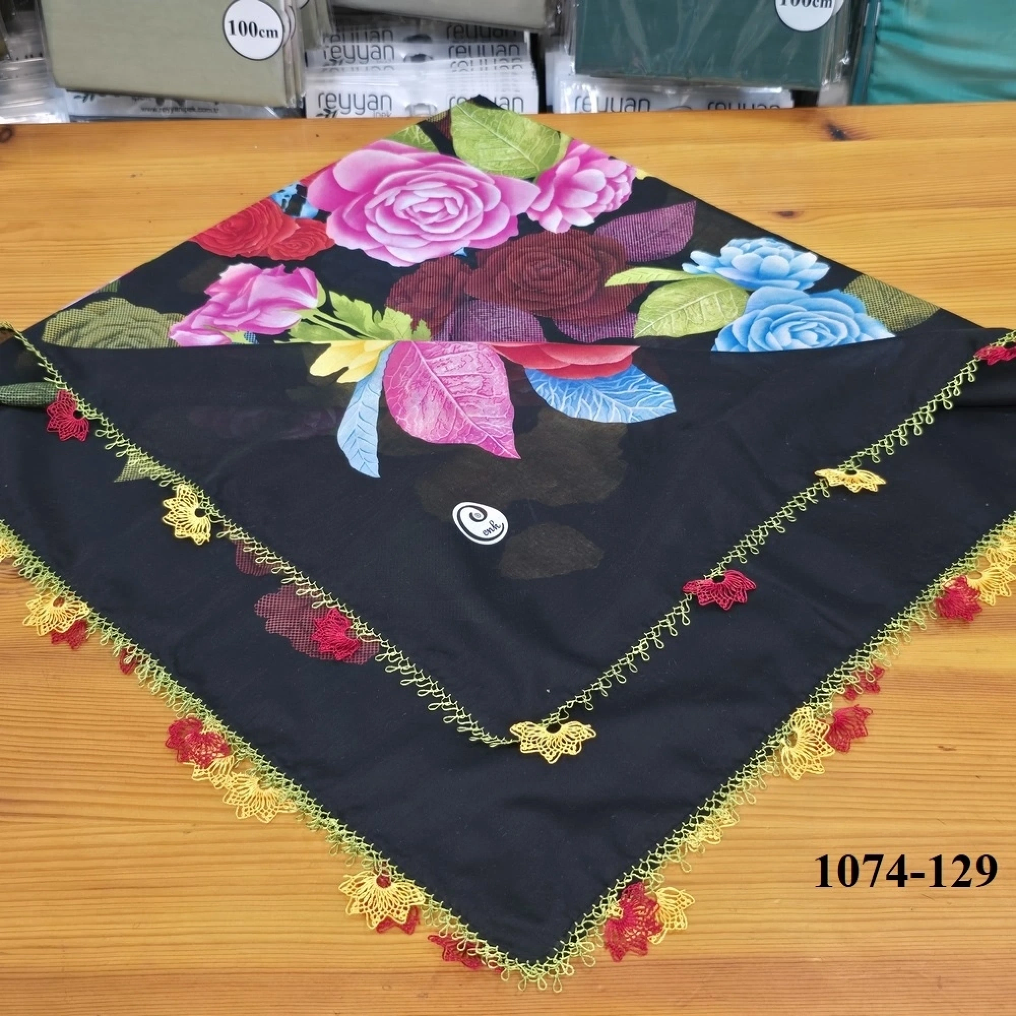 El İşi İğne Oyalı Yazma 1074-129