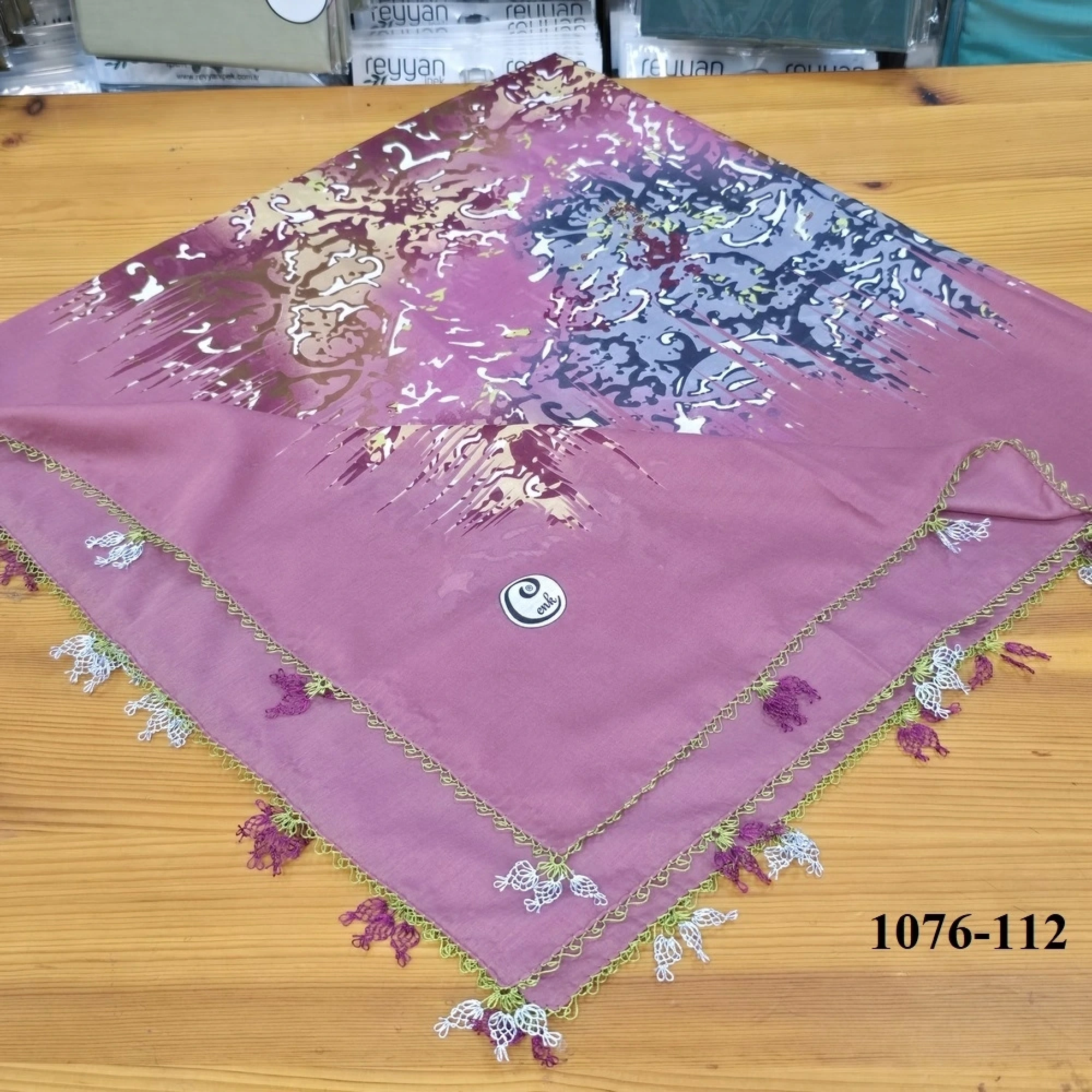 El İşi İğne Oyalı Yazma 1076-112