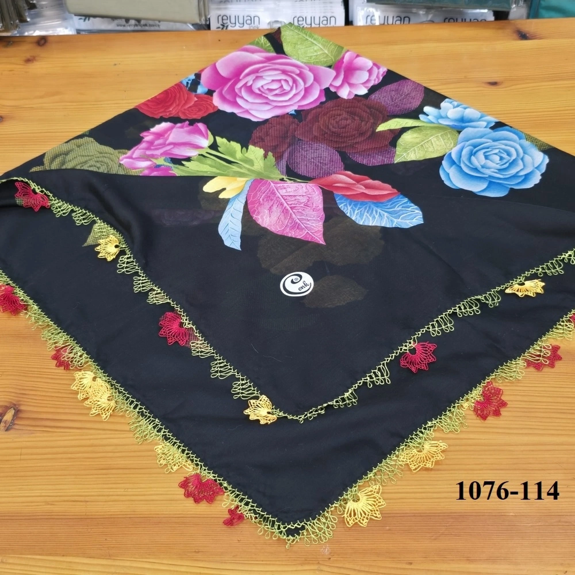 El İşi İğne Oyalı Yazma 1076-114