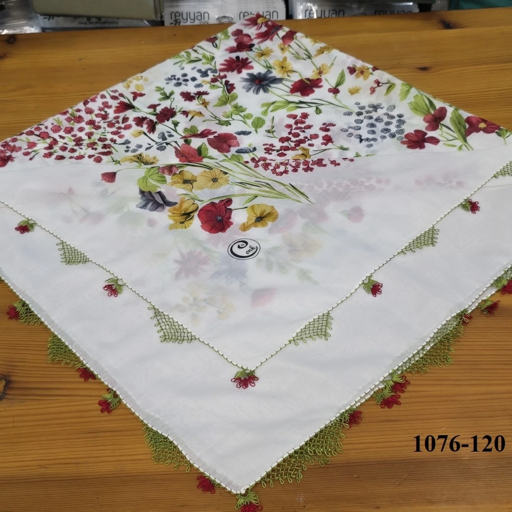 El İşi İğne Oyalı Yazma 1076-120
