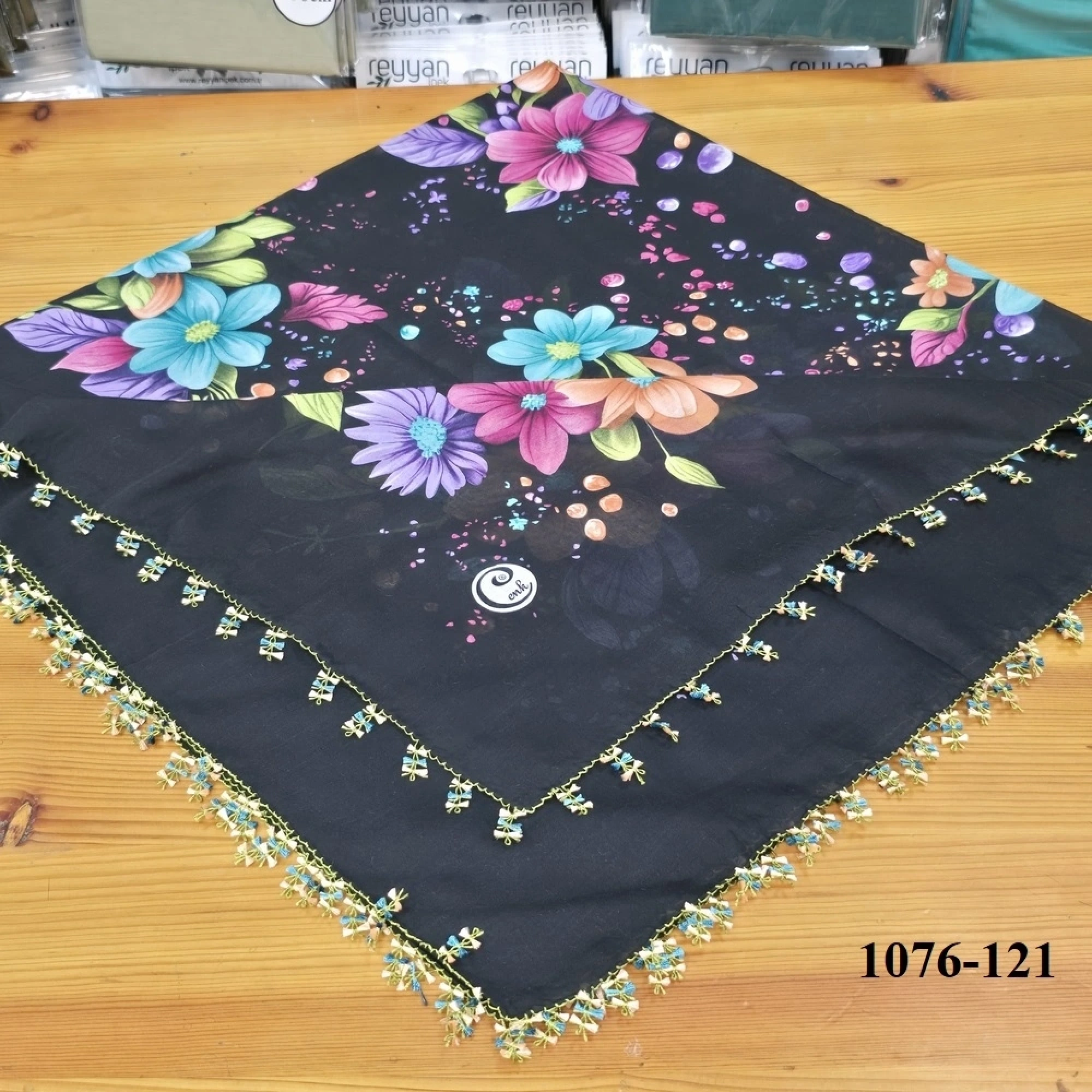 El İşi İğne Oyalı Yazma 1076-121