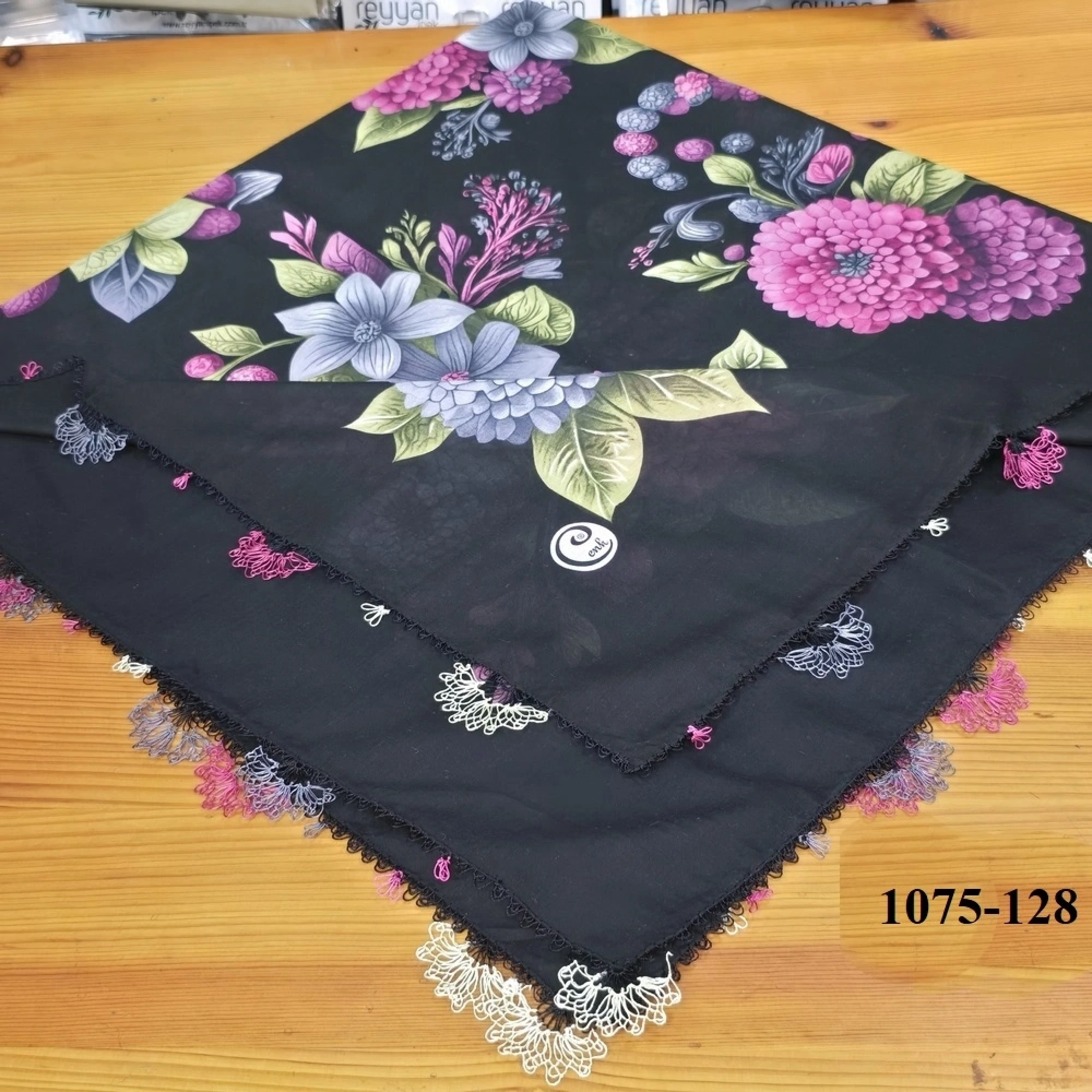 El İşi İğne Oyalı Yazma 1075-128