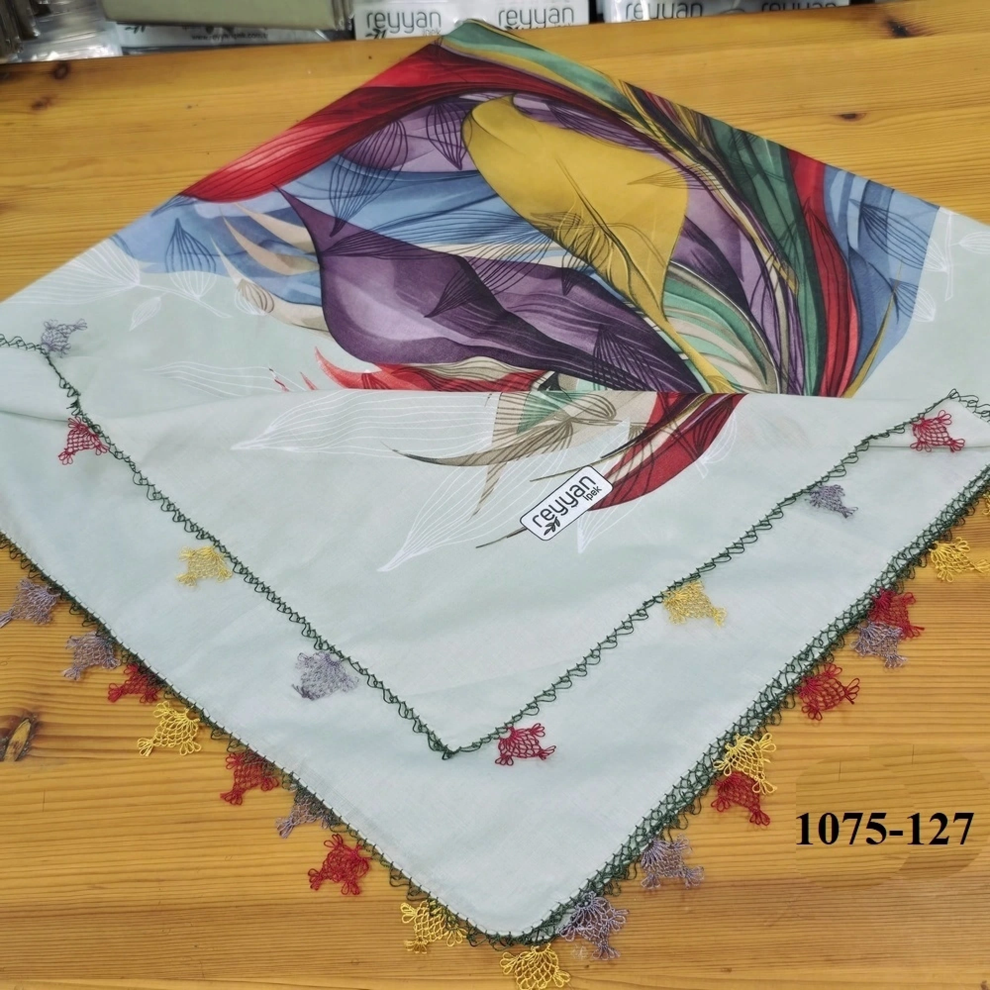 El İşi İğne Oyalı Yazma 1075-127