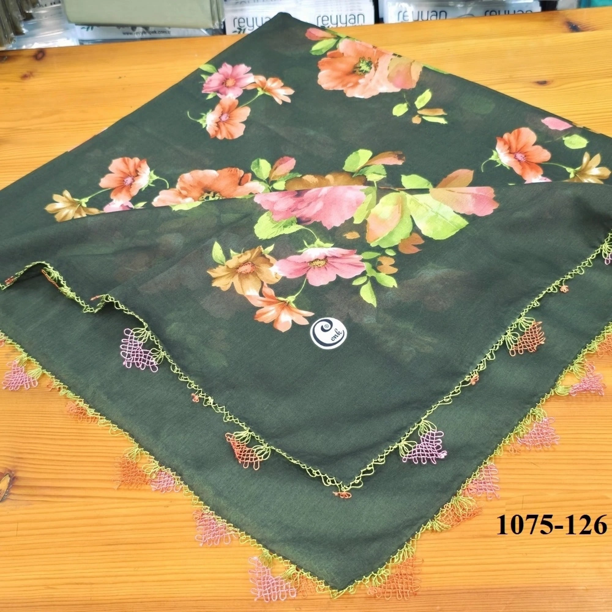 El İşi İğne Oyalı Yazma 1075-126