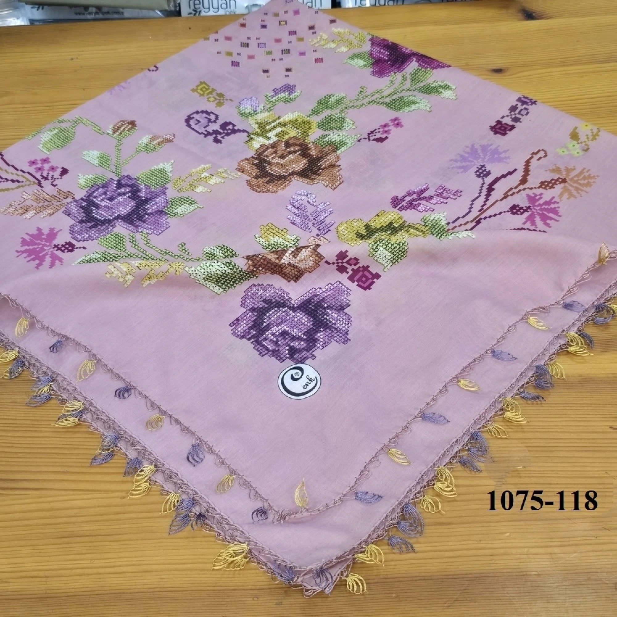 El İşi İğne Oyalı Yazma 1075-118