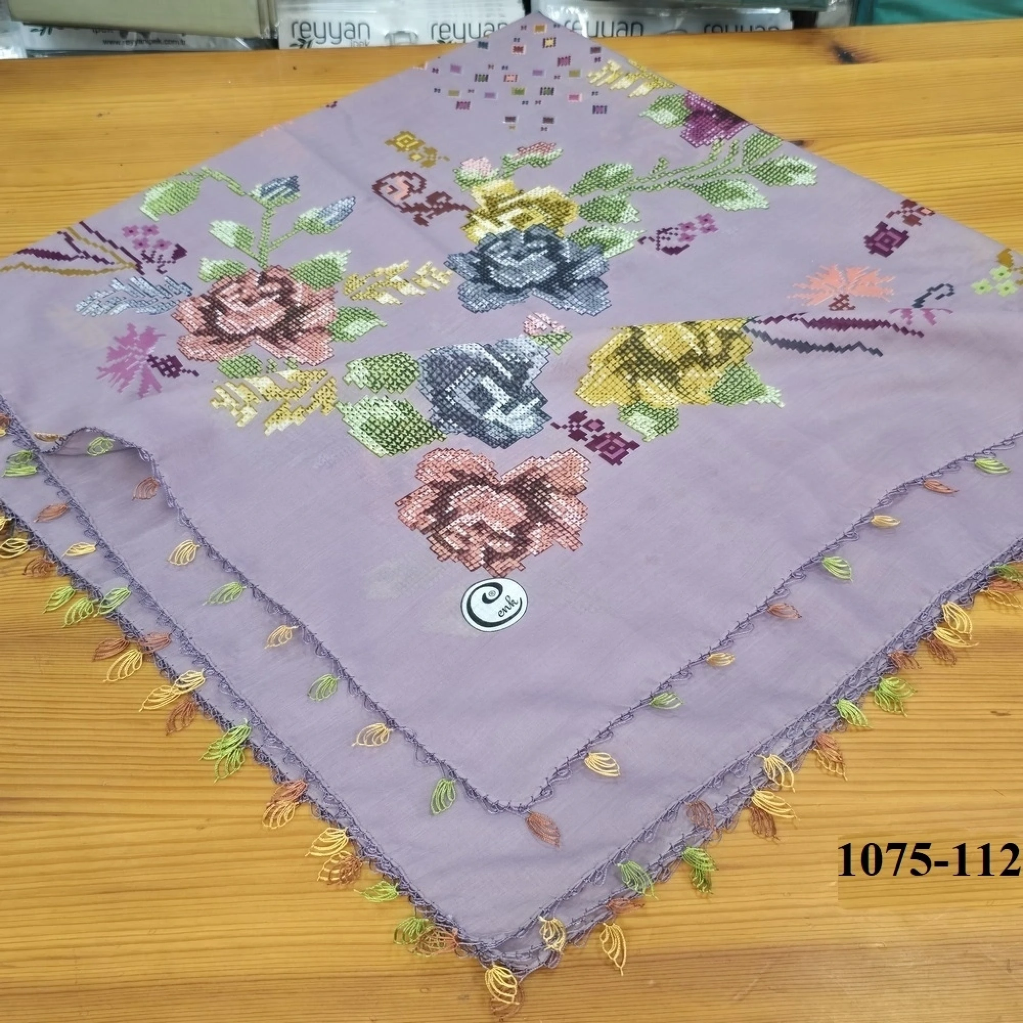 El İşi İğne Oyalı Yazma 1075-112