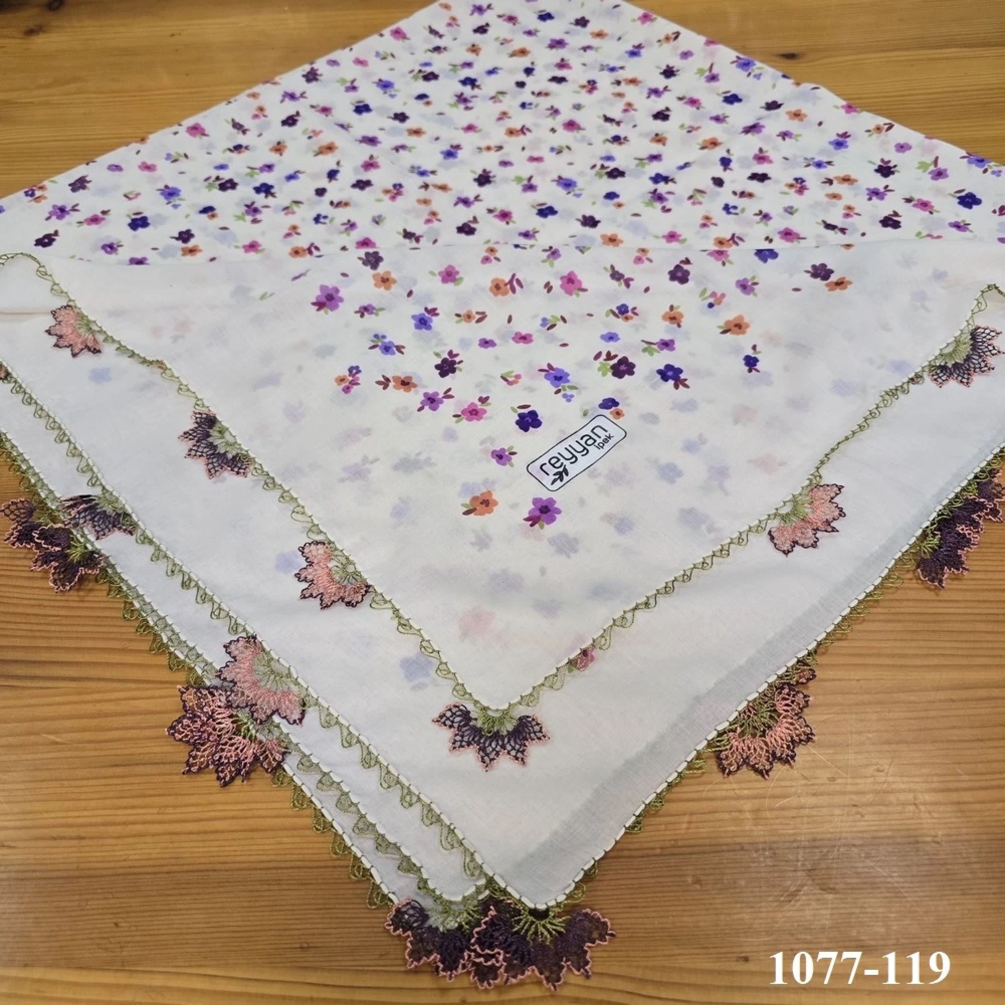 El İşi İğne Oyalı Yazma 1077-119