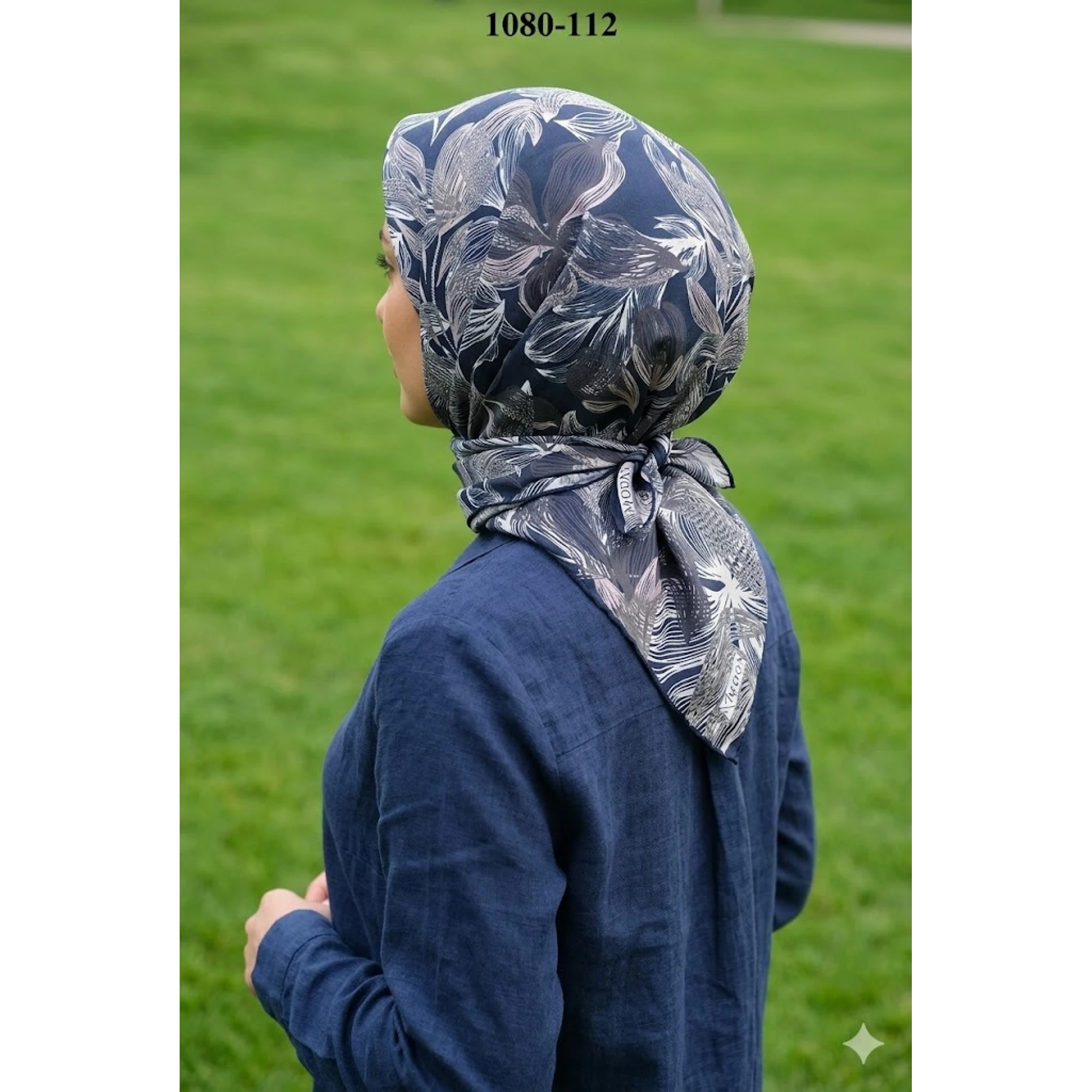 Moon Scarf Soft Pamuk Eşarp 1080-112