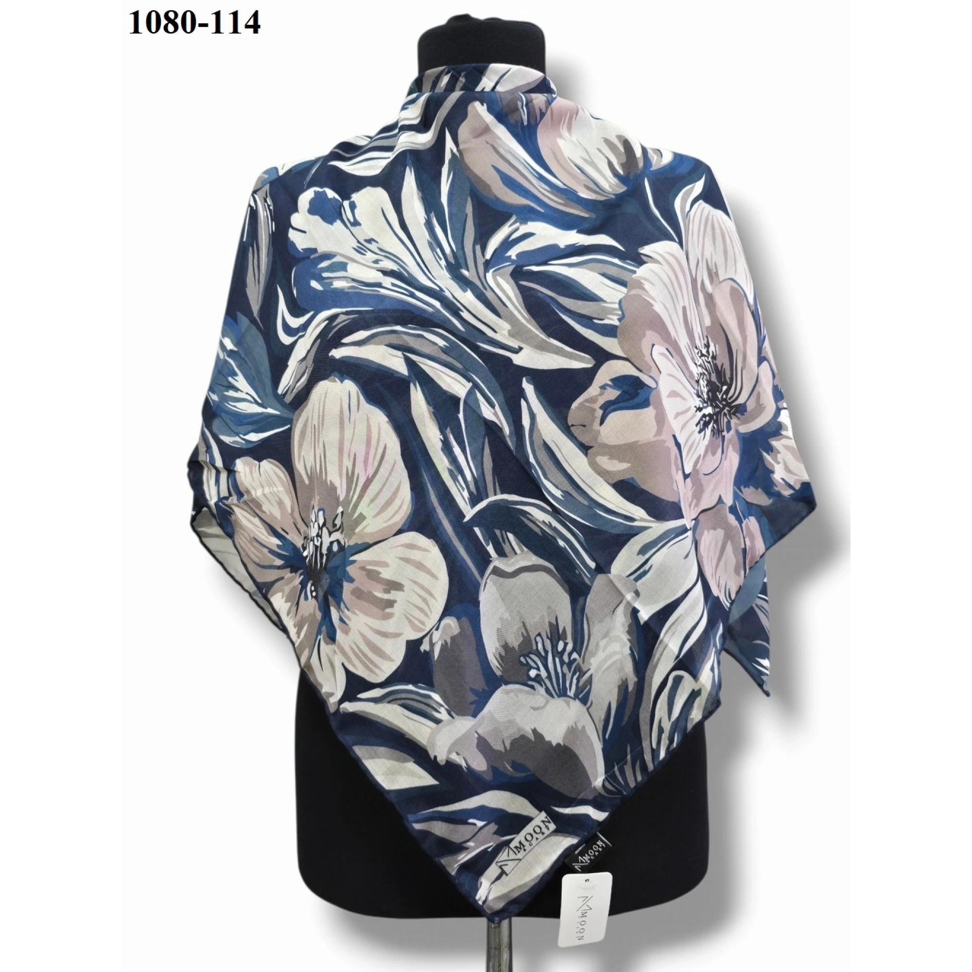 Moon Scarf Soft Pamuk Eşarp 1080-114