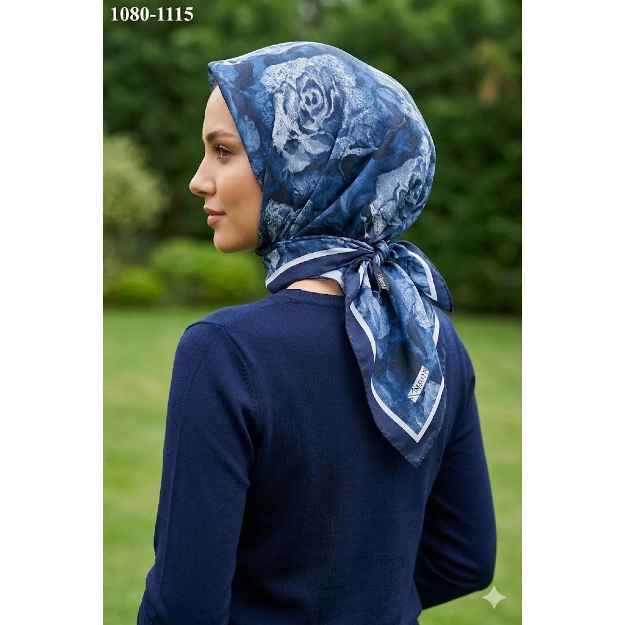 Moon Scarf Soft Pamuk Eşarp 1080-115