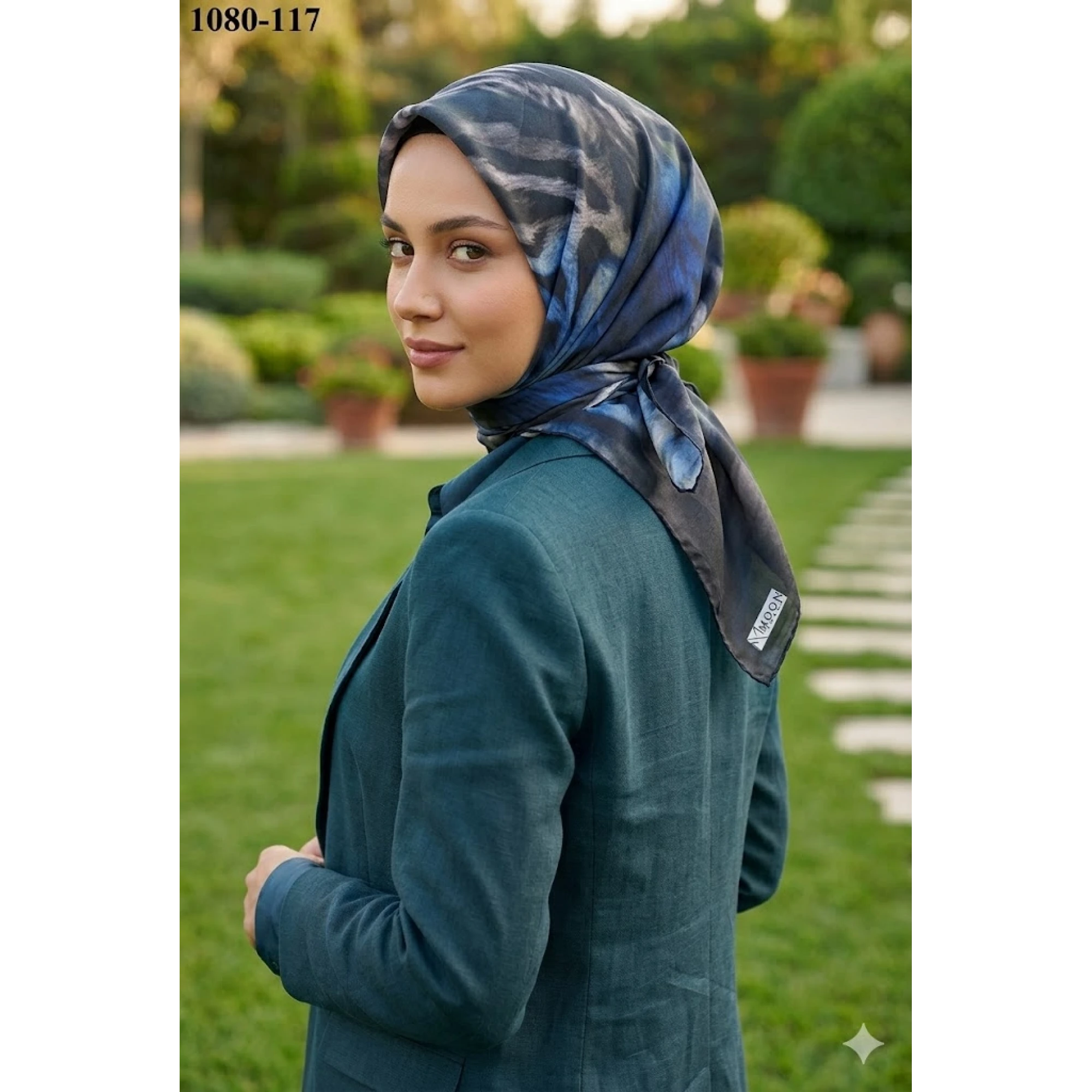 Moon Scarf Soft Pamuk Eşarp 1080-117