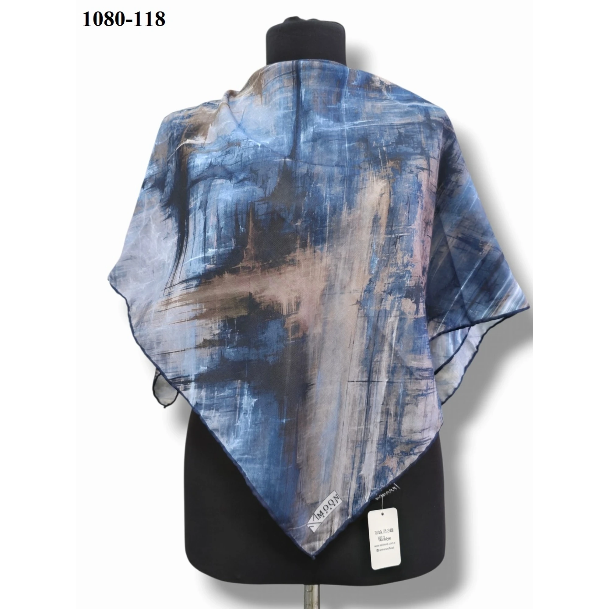 Moon Scarf Soft Pamuk Eşarp 1080-118