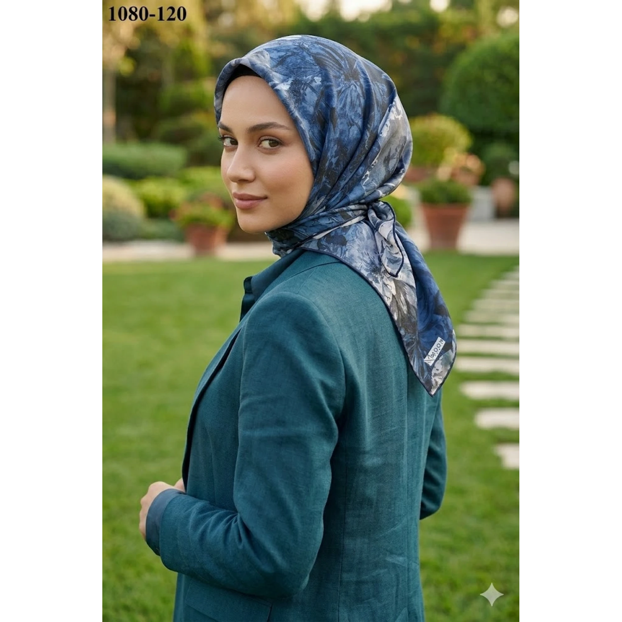 Moon Scarf Soft Pamuk Eşarp 1080-120